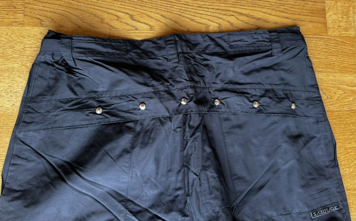 Walter Van Beirendonck NOS 1990‘s Sabotage Contrast Zip Panel/Rivet Rave Pants Size US 34 / EU 50 - 20 Thumbnail
