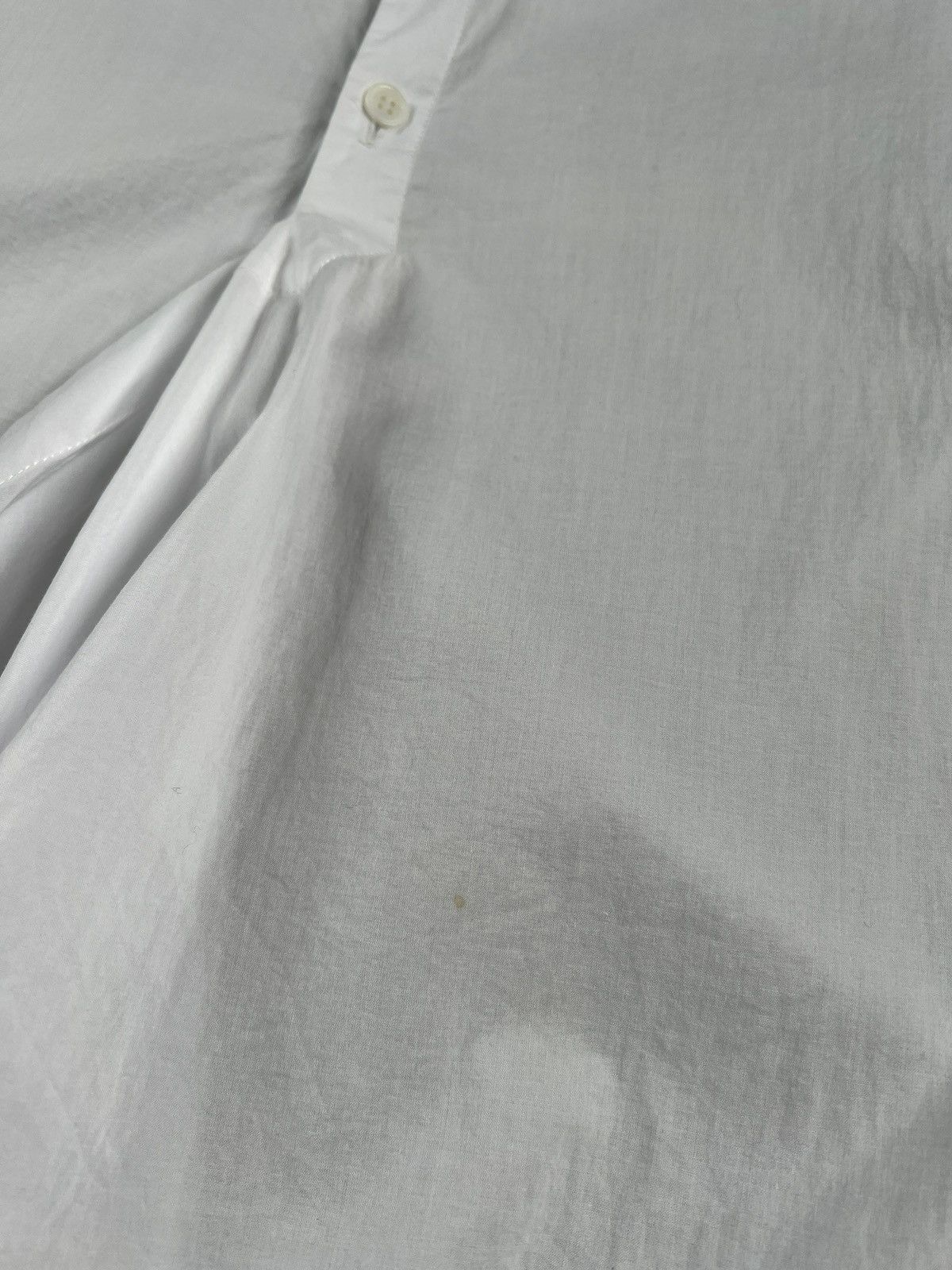 Yohji Yamamoto Archive 1990 Y’s Runaway Asymmetrical Button Shirt Size US M / EU 48-50 / 2 - 8 Thumbnail
