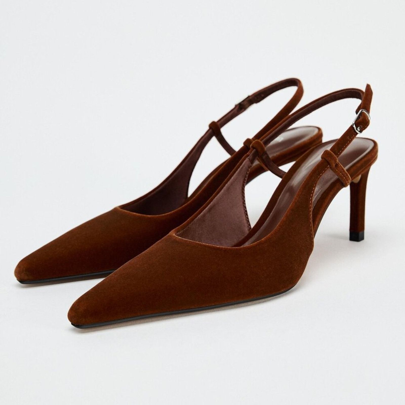 Zara RARE!!! ZARA Pointed Toe Heels NWT Size US 8 / IT 38 - 9 Thumbnail