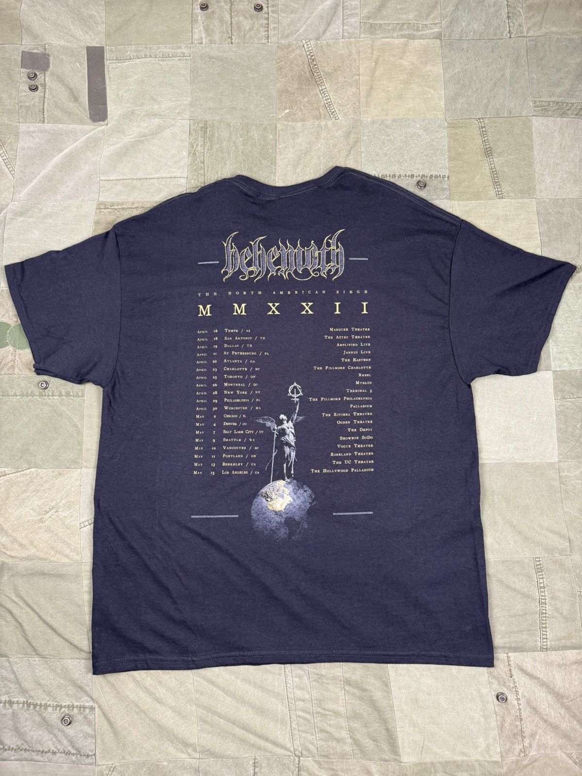 Band Tees Behemoth “Ov My Herculean Exile” Tee Size US XL / EU 56 / 4 - 3 Thumbnail