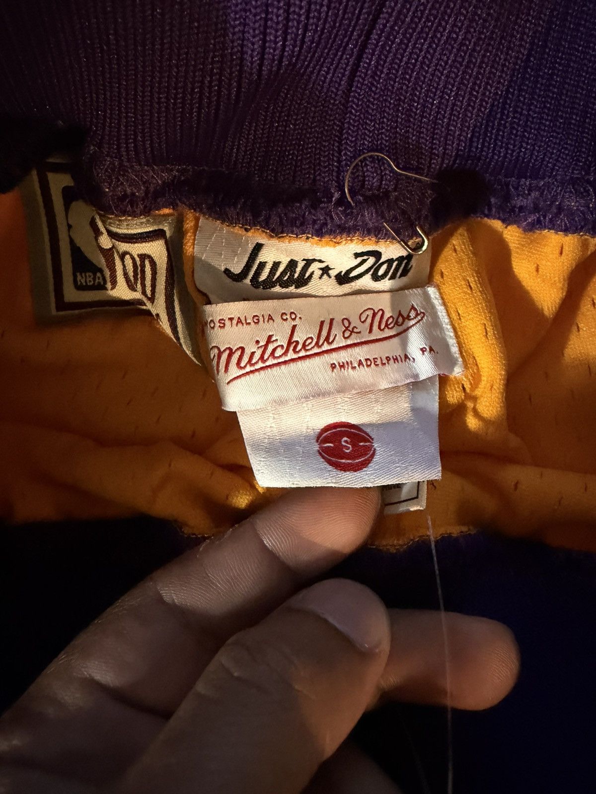 Just Don × Mitchell & Ness Just Don Lakers Mitchell & Ness Size US 31 - 3 Thumbnail