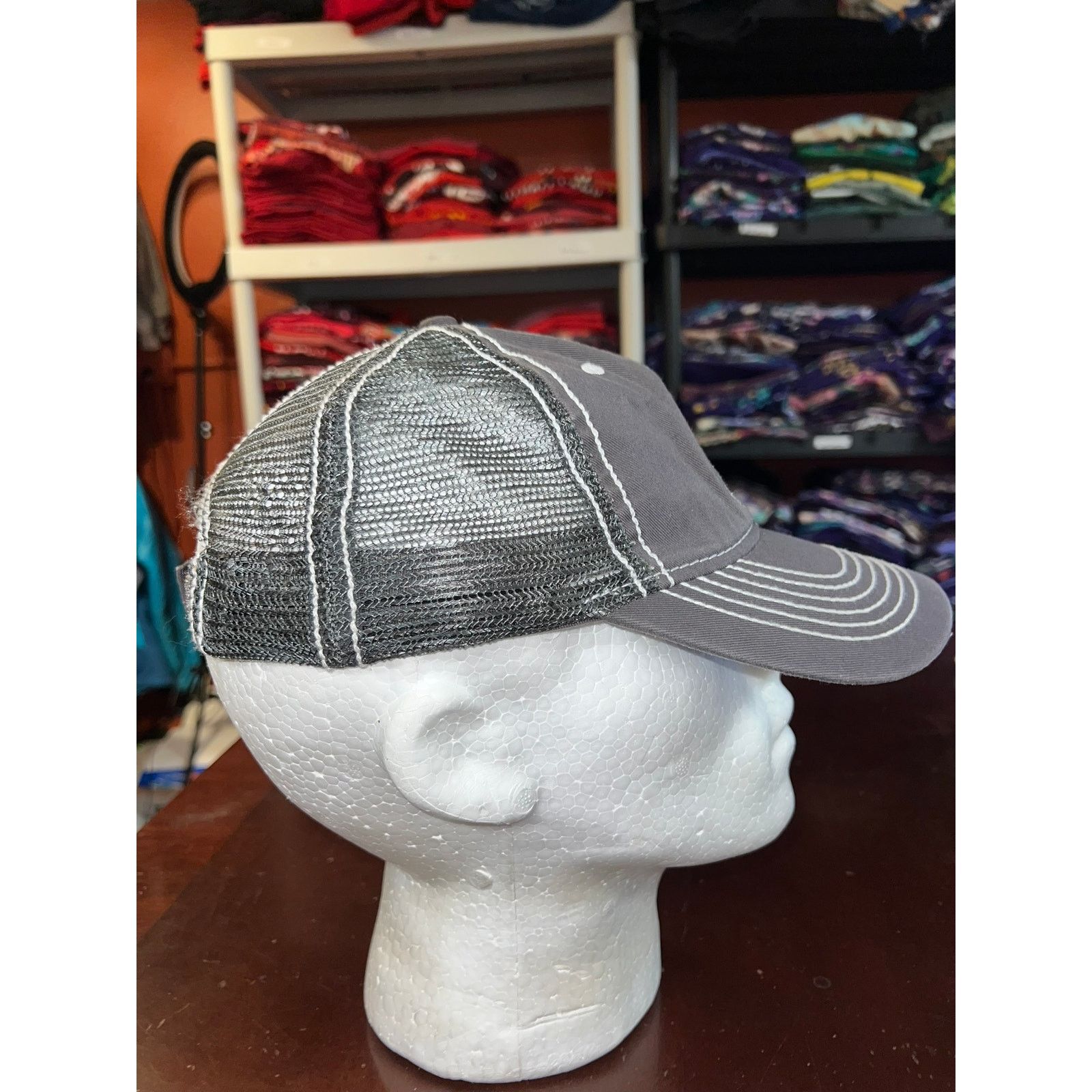 Vintage Legends Hat Cap Gray Headwear OS Size ONE SIZE - 5 Thumbnail