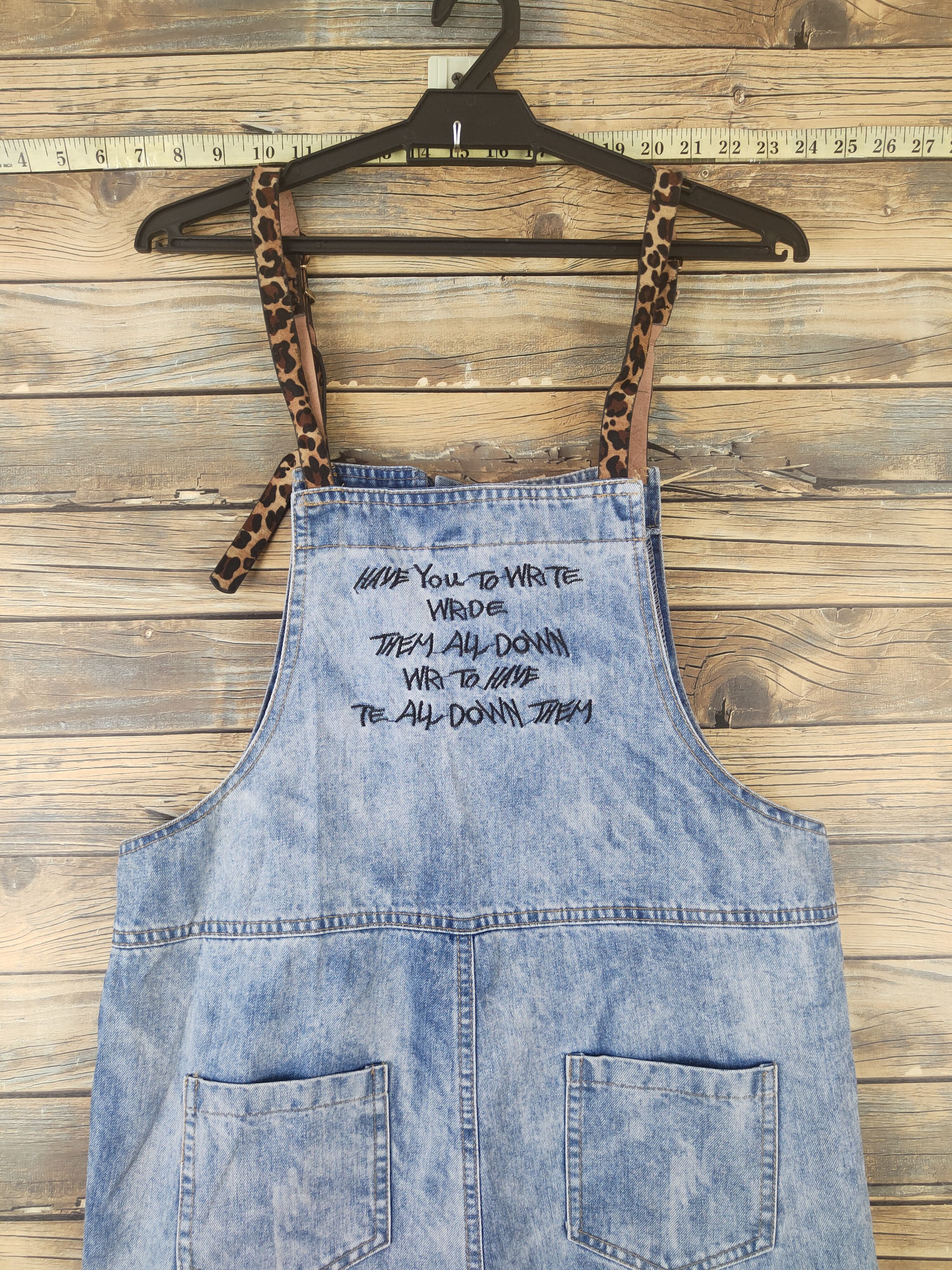 Japanese Brand × Vintage Vintage Japanese Brand Light Blue Denim Jumpsuits Size 36" / US 14 / IT 50 - 12 Thumbnail