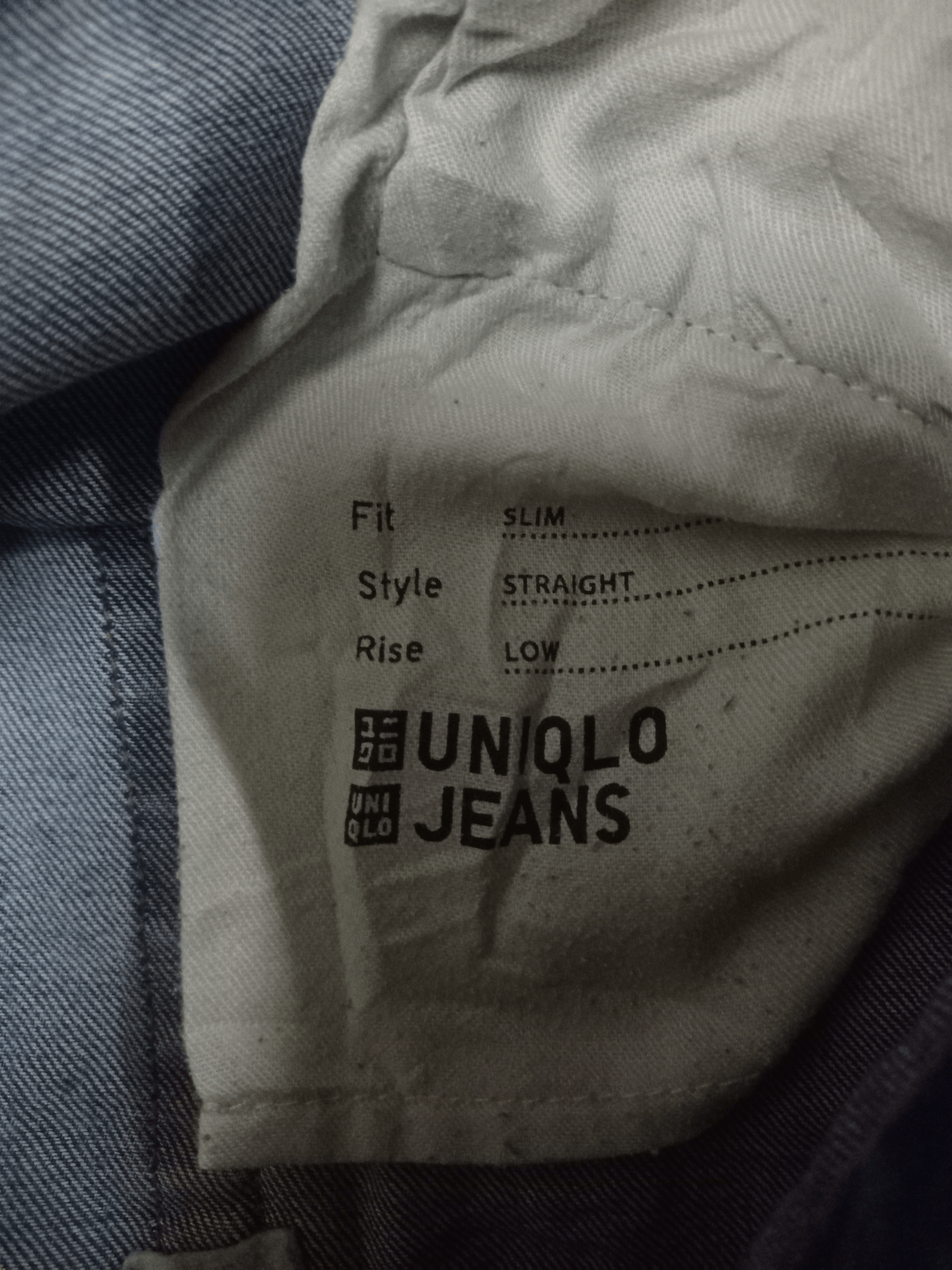 Japanese Brand × Uniqlo Vintage Uniqlo Blue Wash Distressed Patched Jeans 33x28 Size US 33 - 13 Thumbnail