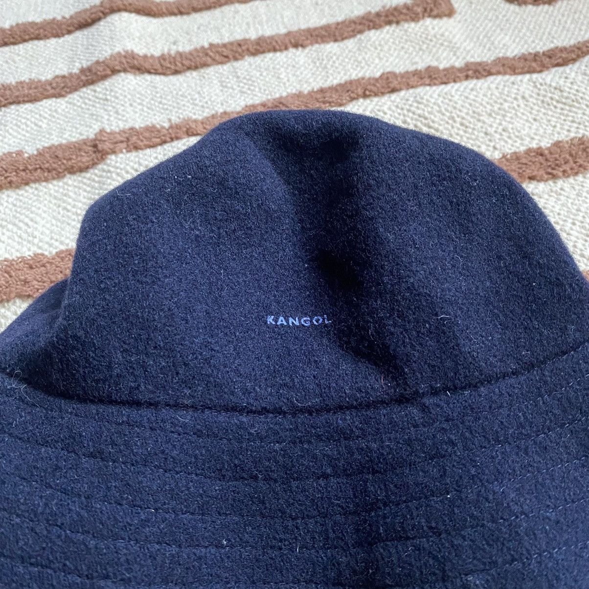 Kangol VINTAGE KANGOL NAVY WOOL BUCKET HAT Size ONE SIZE - 2 Thumbnail