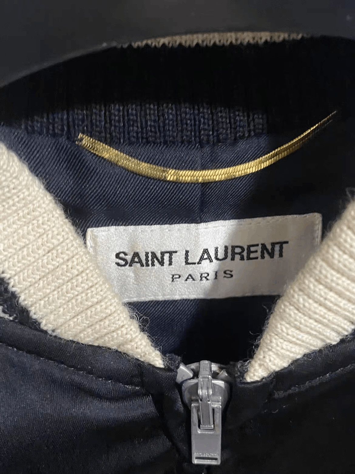 Saint Laurent Paris Sz 34 Saint Laurent Paris 14SS Bloody Teeth Jacket Size XS / US 0-2 / IT 36-38 - 3 Thumbnail