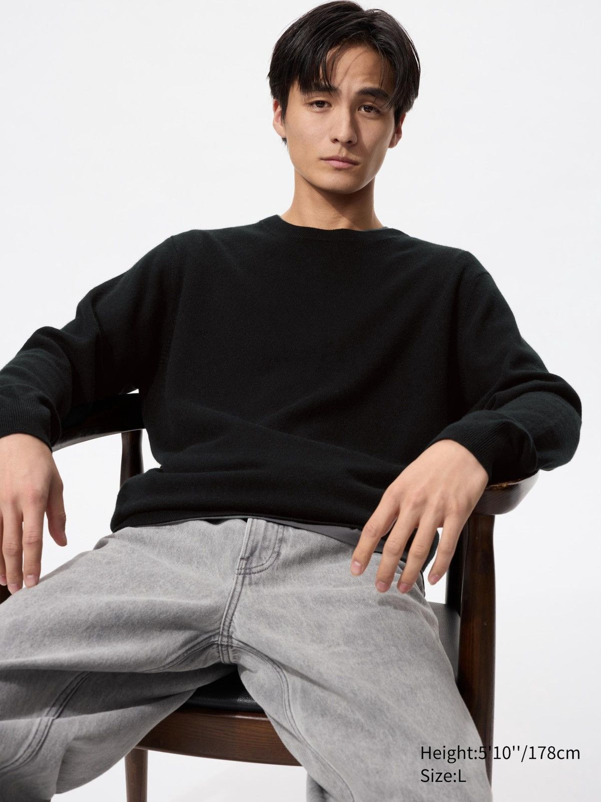 Uniqlo Cashmere Sweater Black Size US S / EU 44-46 / 1 - 1 Thumbnail