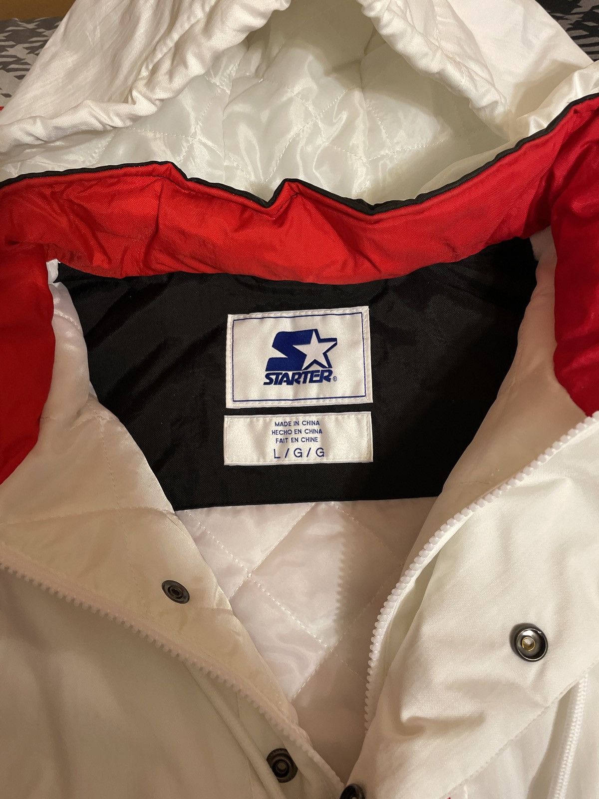 Starter Toronto Raptors Starter Pull Over Jacket Size Large Size US L / EU 52-54 / 3 - 4 Thumbnail