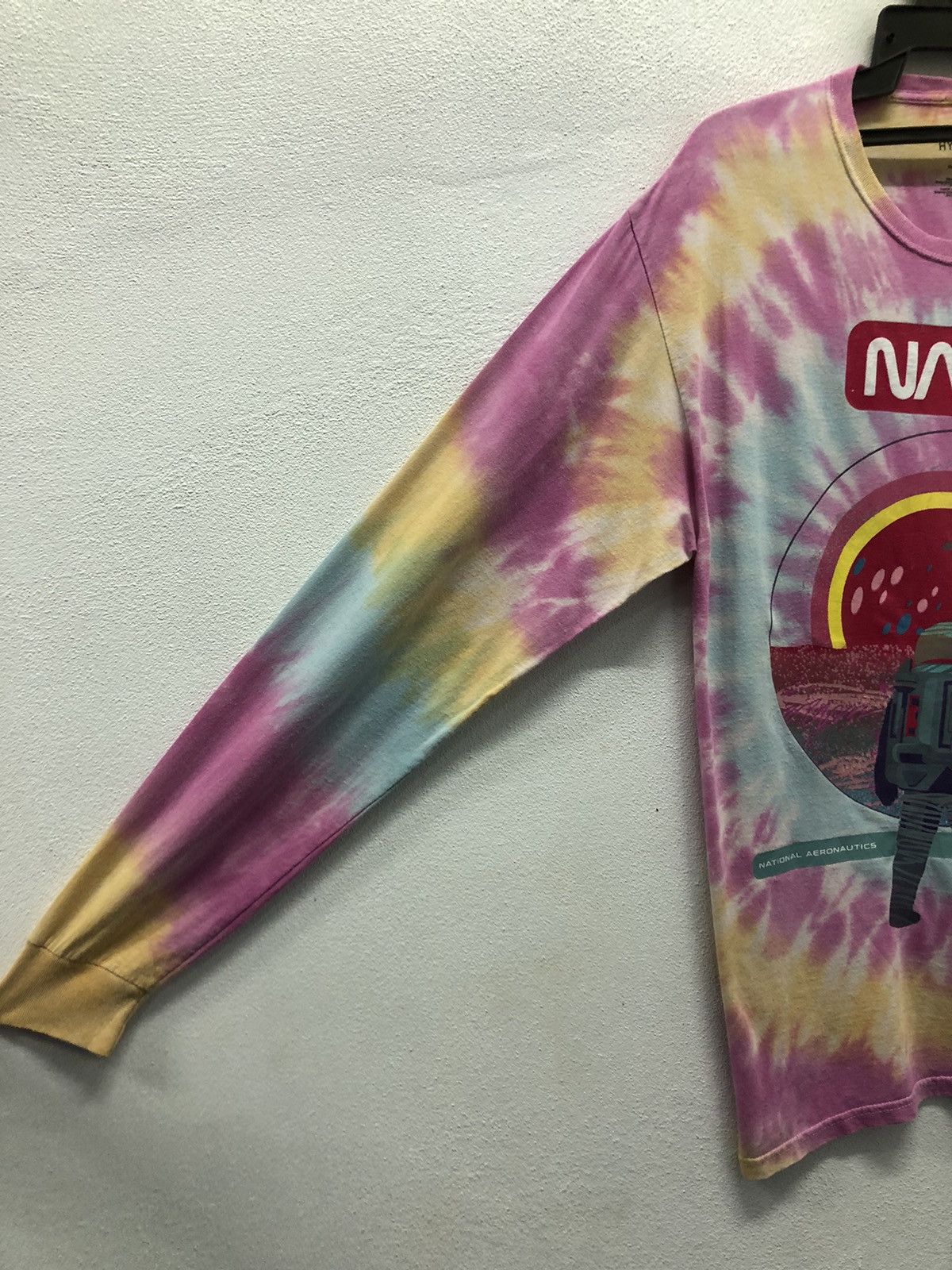 NASA Vintage Hyper Space NASA Long Sleeve T-Shirt Size US L / EU 52-54 / 3 - 5 Thumbnail
