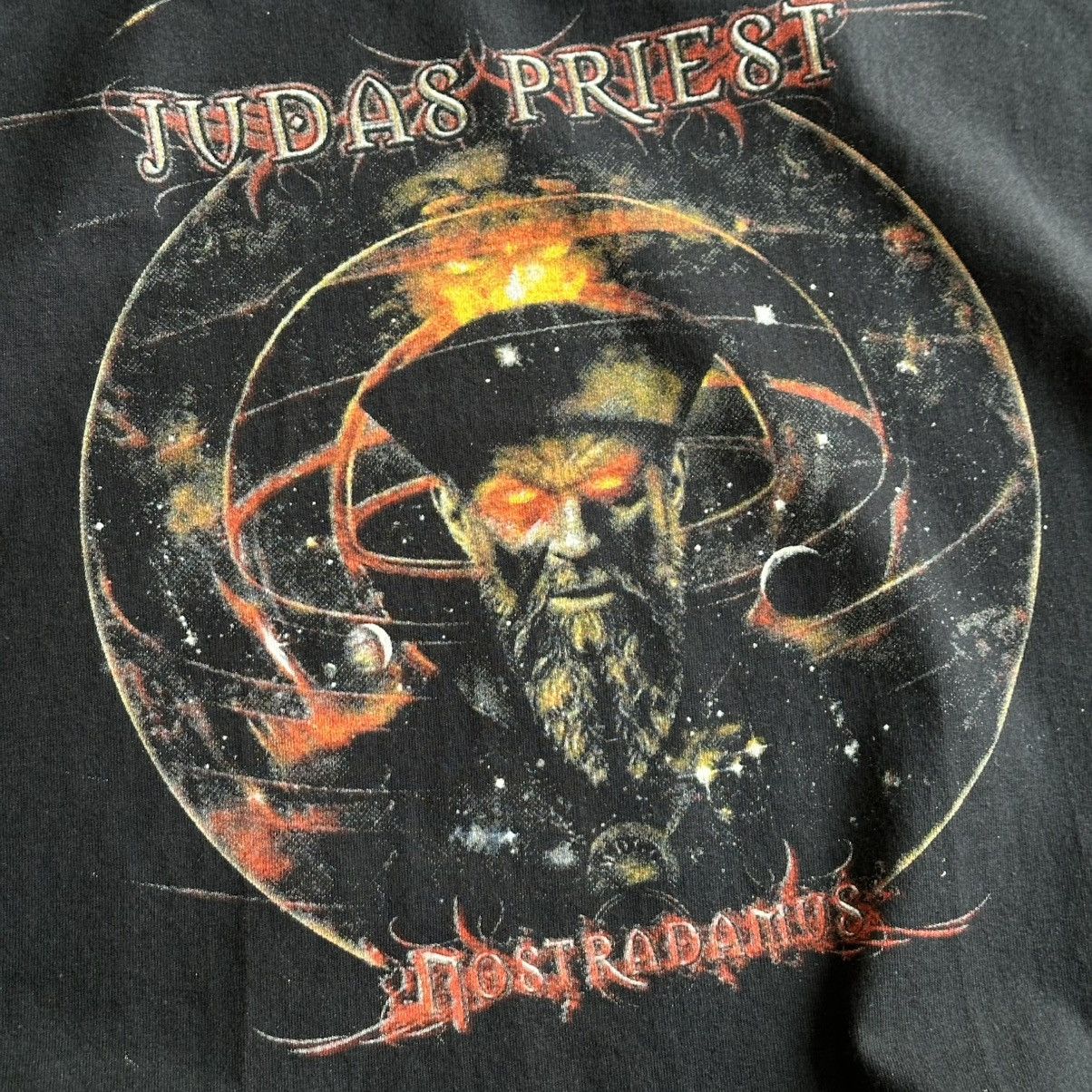 Band Tees Vintage 2009 Judas Priest Nostradamus Priest Feast Tour Tee Size US L / EU 52-54 / 3 - 5 Thumbnail