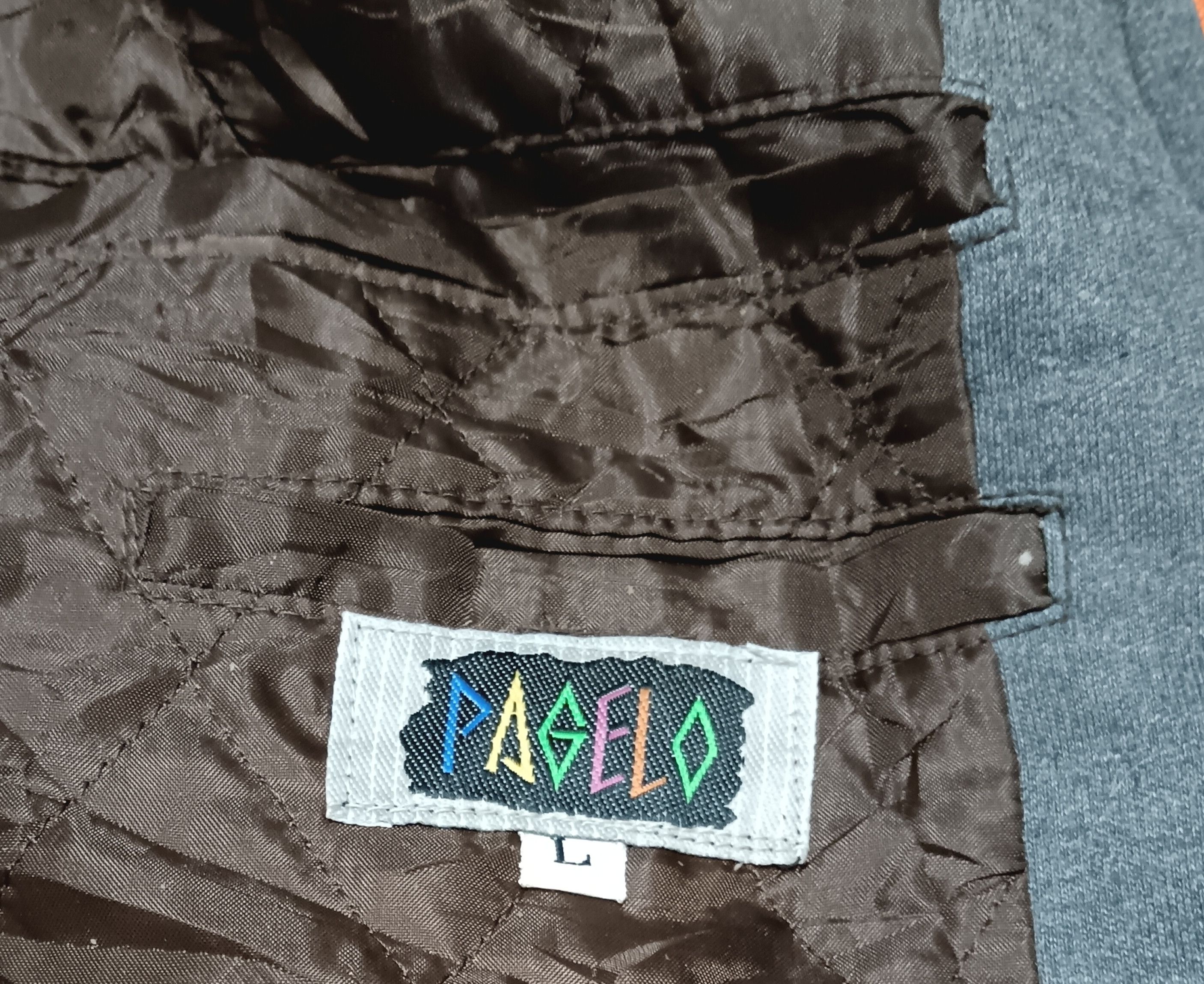 Japanese Brand VINTAGE PAGELO MULTICOLOURED KNITWEAR JACKET Size US L / EU 52-54 / 3 - 2 Thumbnail