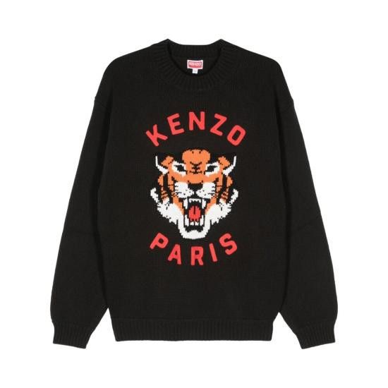 KENZO Men Sweatshirts FE68PU4773LH 99J BLACK