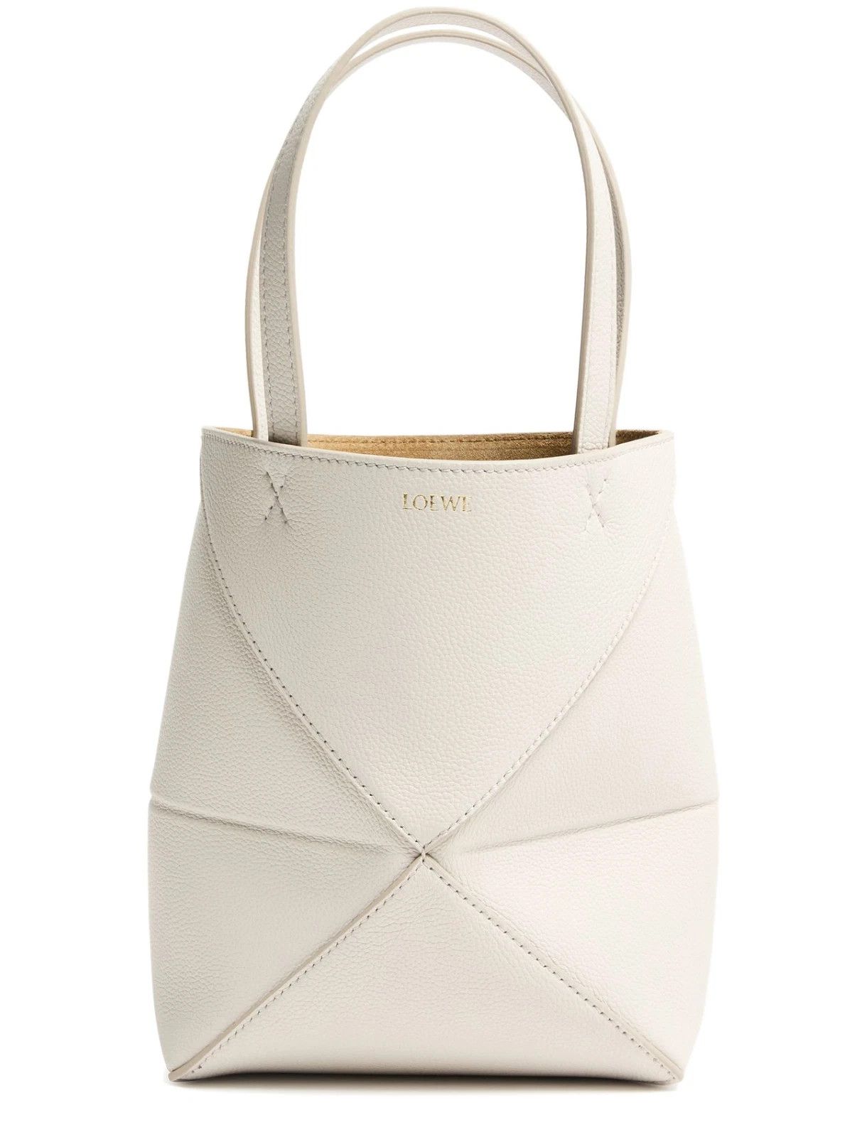 Loewe LOEWE Puzzle Mini Fold Light Ghost Leather Tote New Auth Size ONE SIZE - 1 Thumbnail