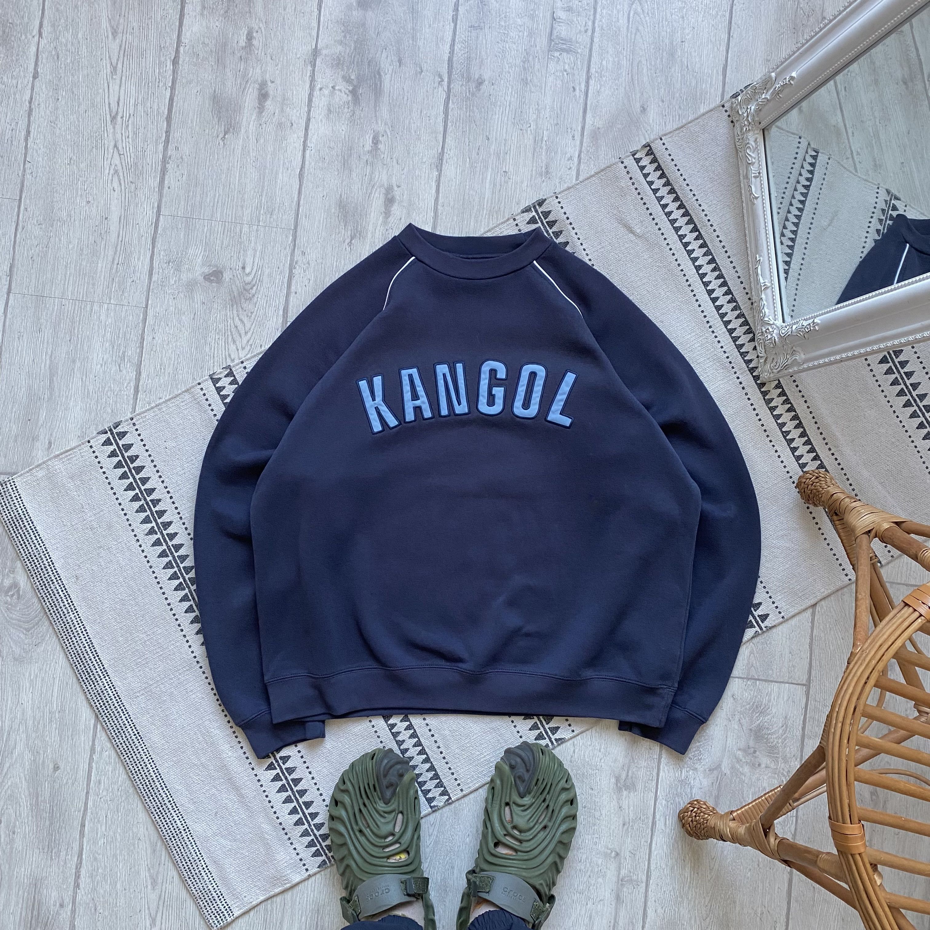 Kangol Vintage 90s Kangol boxy sweatshirt Crewneck Y2K Nike Umbro Size US L / EU 52-54 / 3 - 1 Thumbnail