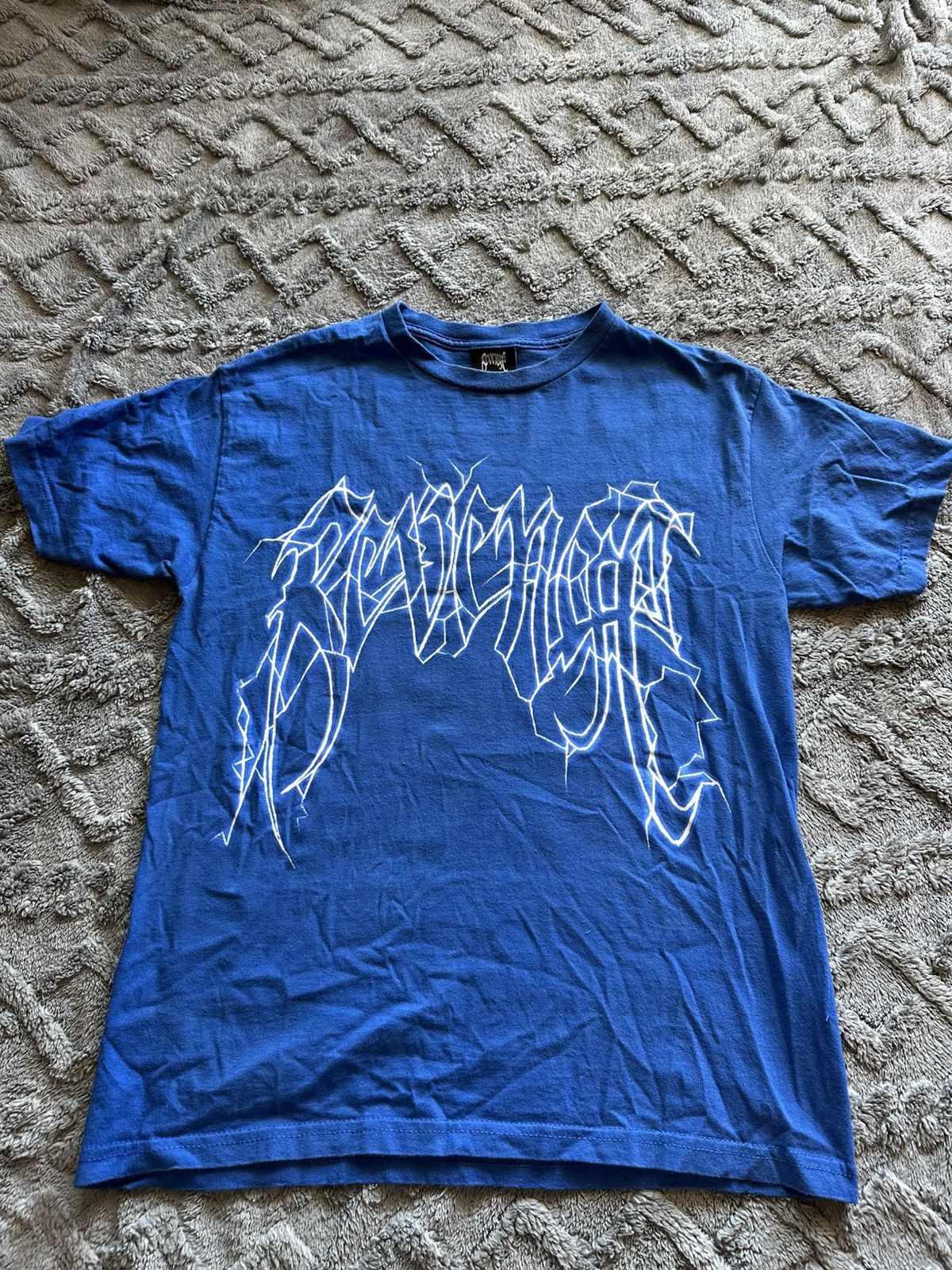 Revenge Revenge Lightning T-Shirt Blue M Size US M / EU 48-50 / 2 - 5 Thumbnail