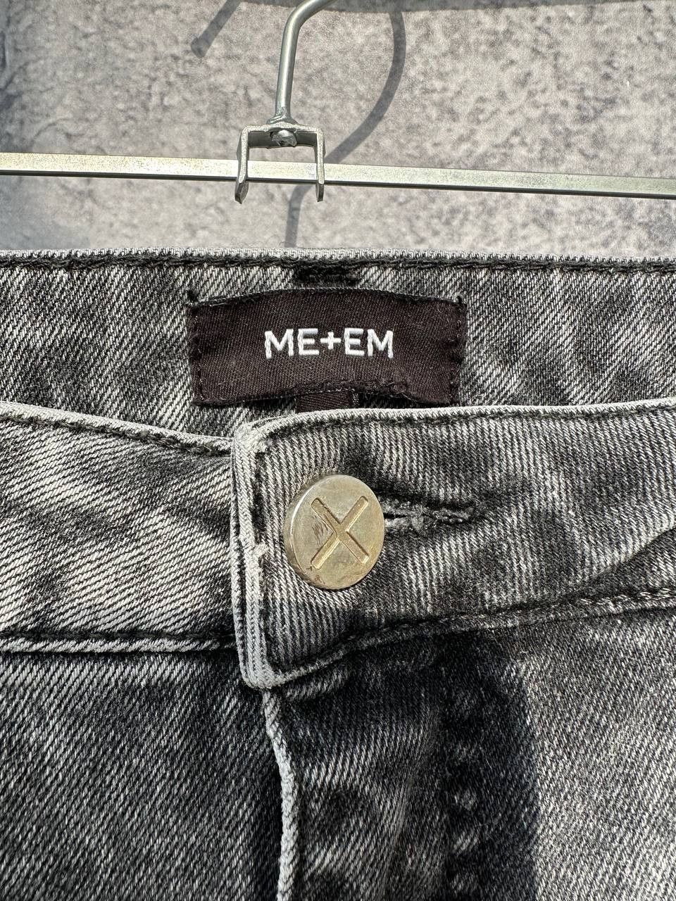 ME+EM ME+EM Straight Jeans Mid-Waist Pants Avant-Garde Size 32" / US 10 / IT 46 - 11 Thumbnail