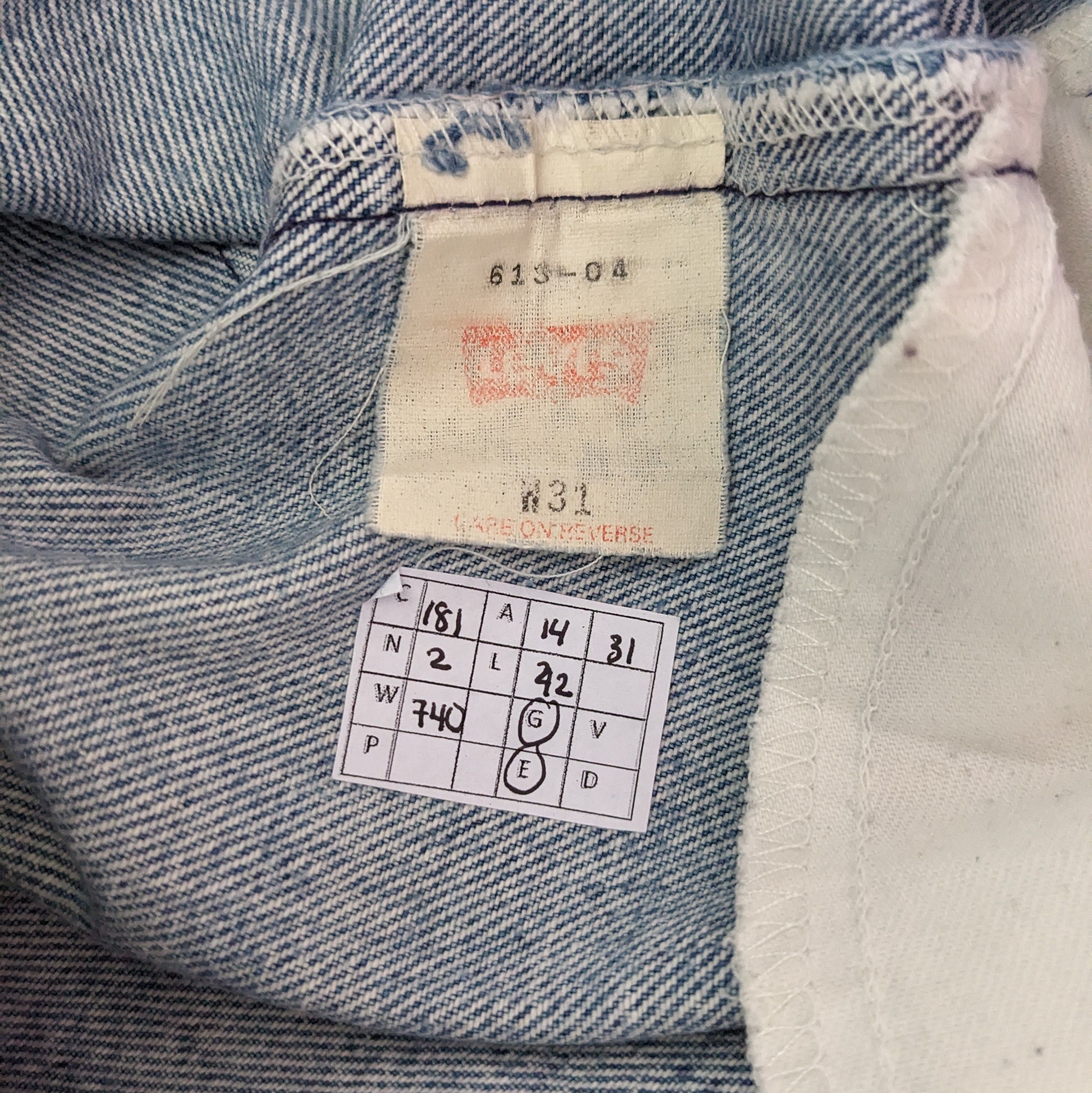 Vintage Vintage Levi's American Brand Jeans Size US 28 / EU 44 - 11 Thumbnail
