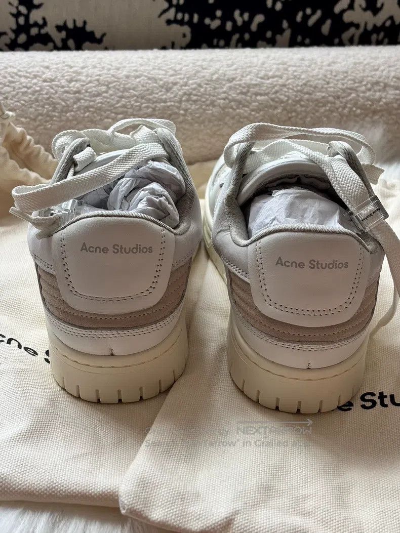 Acne Studios Acne Studios Off-white sneakers Size US 5.5 / IT 35.5 - 5 Thumbnail