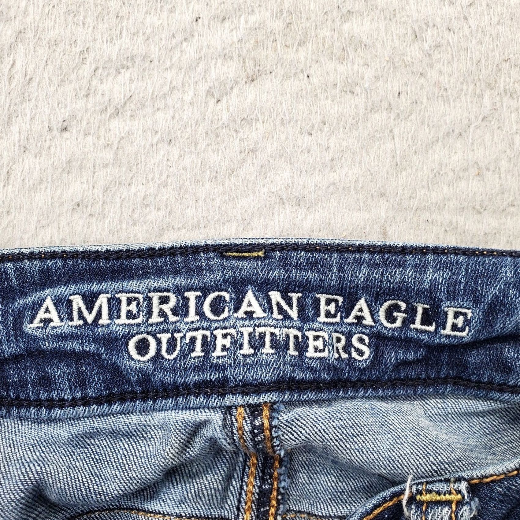 American Eagle Outfitters American Eagle Outfitters Jeans Women Size 0 Jegging Navy Blue Stretch Denim 5-Pocket Regular Fit Size 25" / US 0 / IT 36 - 6 Thumbnail