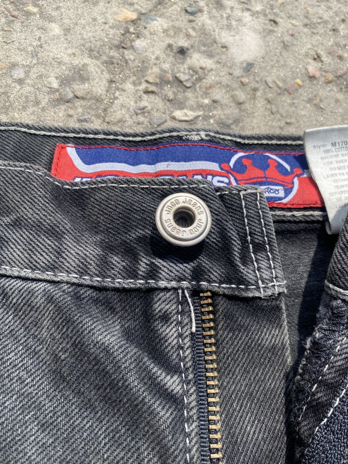 JNCO JNCO Jeans Y2K 90S Size 34W/30L Jet Black XXL Pockets Size US 34 / EU 50 - 12 Thumbnail