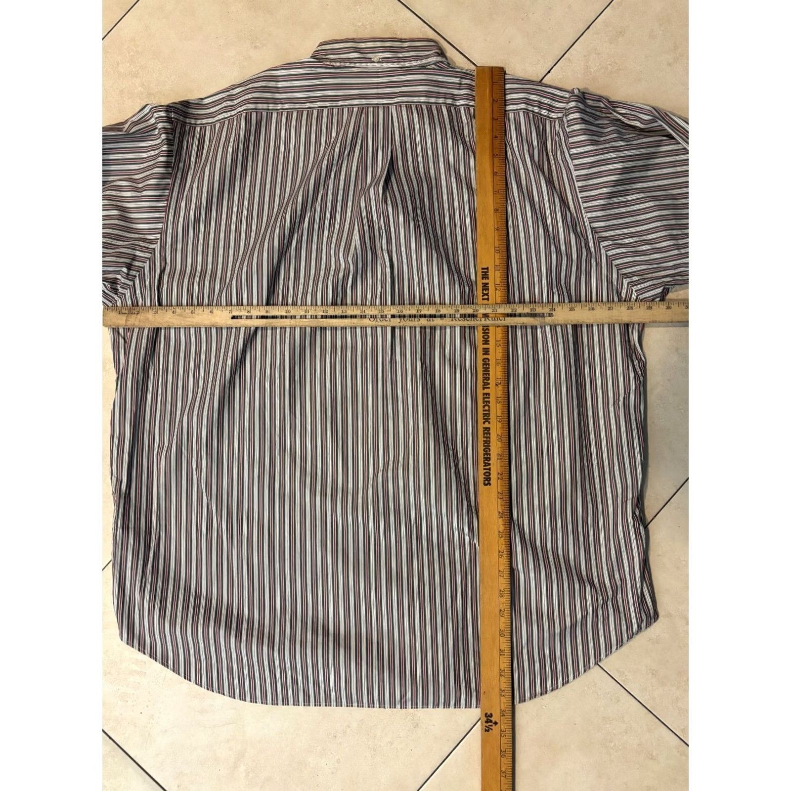 Ralph Lauren VINTAGE Ralph Lauren Shirt Striped Button-Up 2XL Mens Size US XXL / EU 58 / 5 - 7 Thumbnail