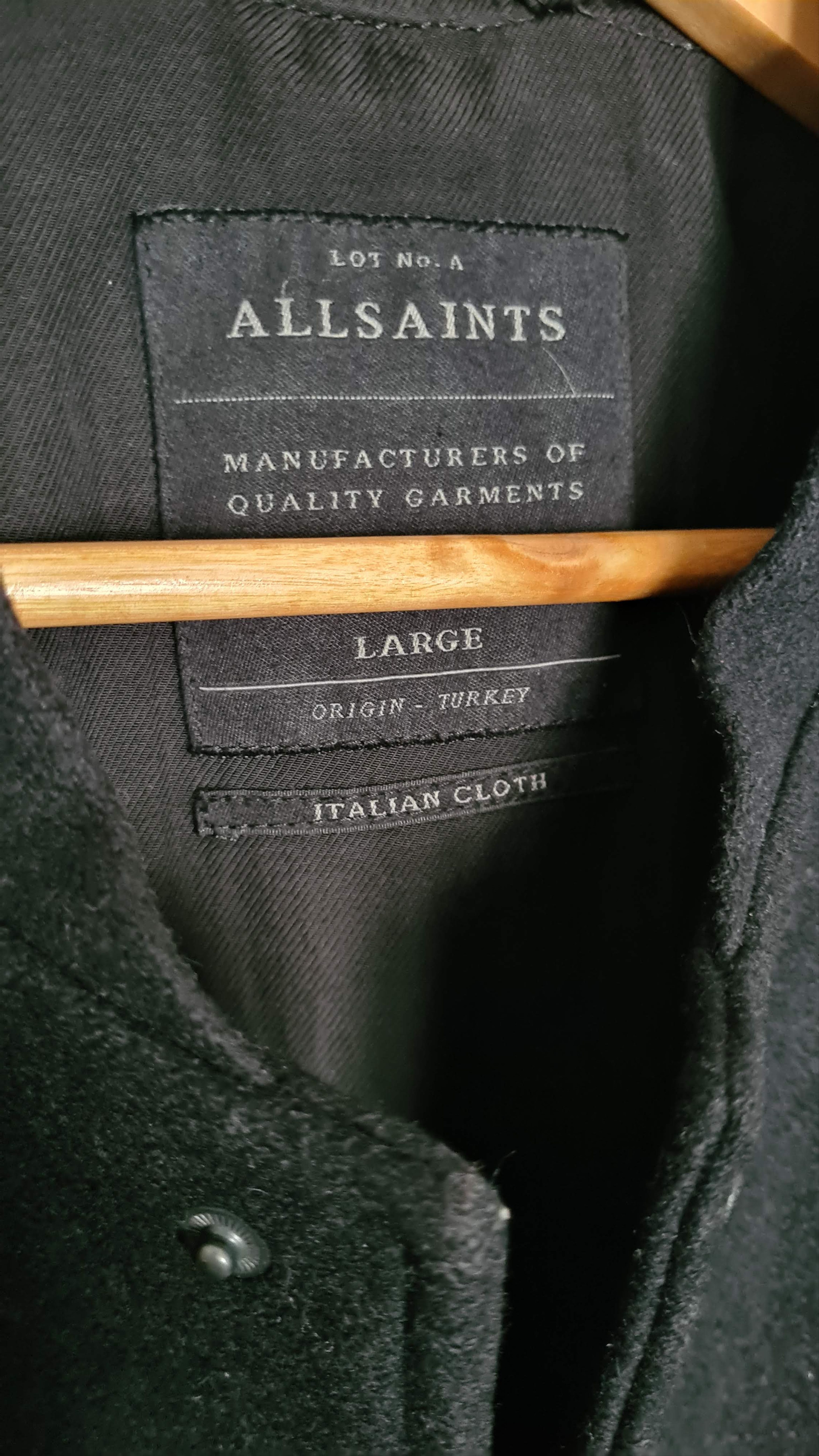 Allsaints Varsity wool jacket Size US L / EU 52-54 / 3 - 5 Thumbnail