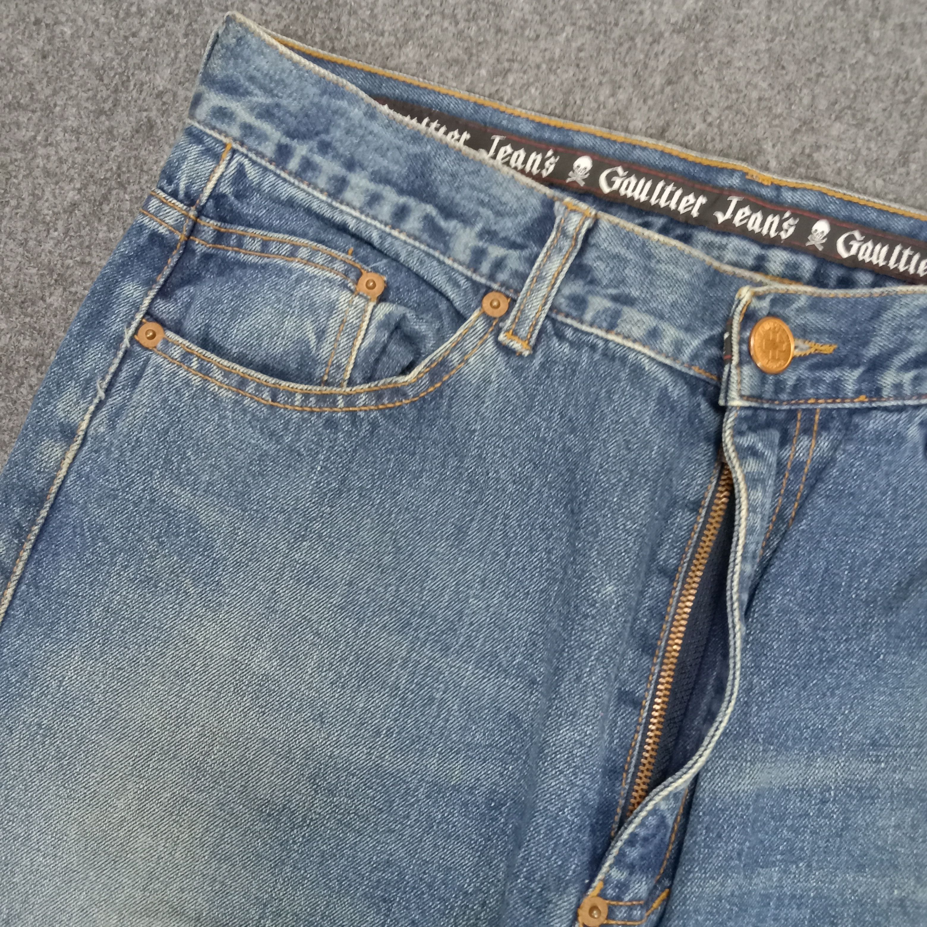 Jean Paul Gaultier Gaultier Jeans Japanese Brand Denim Jeans Size US 32 / EU 48 - 3 Thumbnail