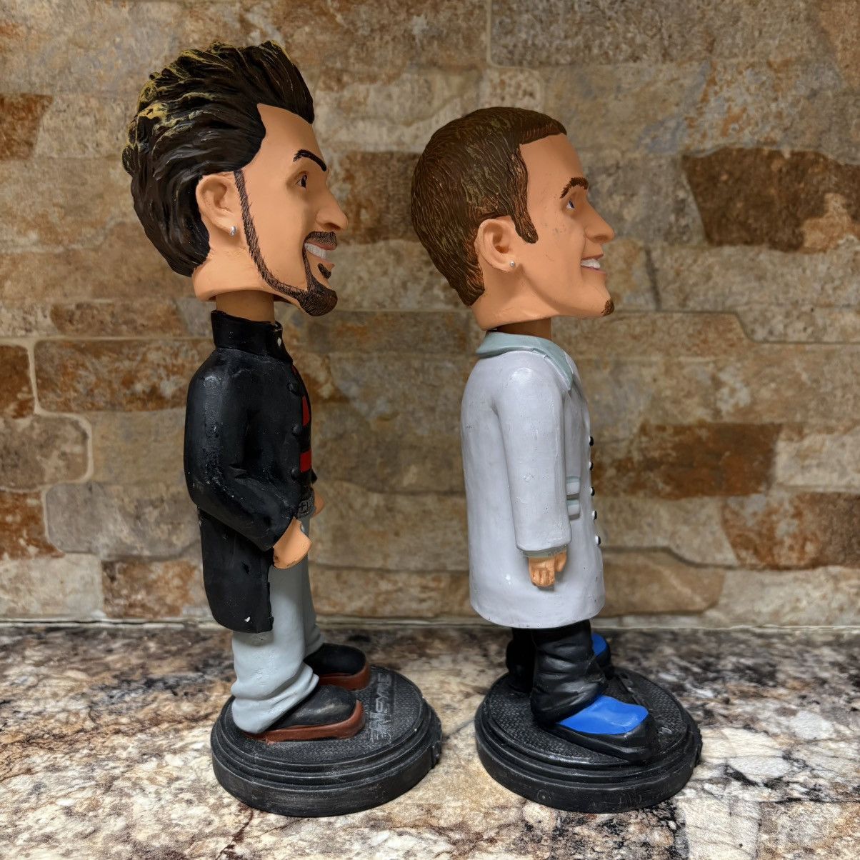 Vintage NSYNC Justin Timberlake & Joey Fatone JR 2001 Bobble Size ONE SIZE - 2 Thumbnail