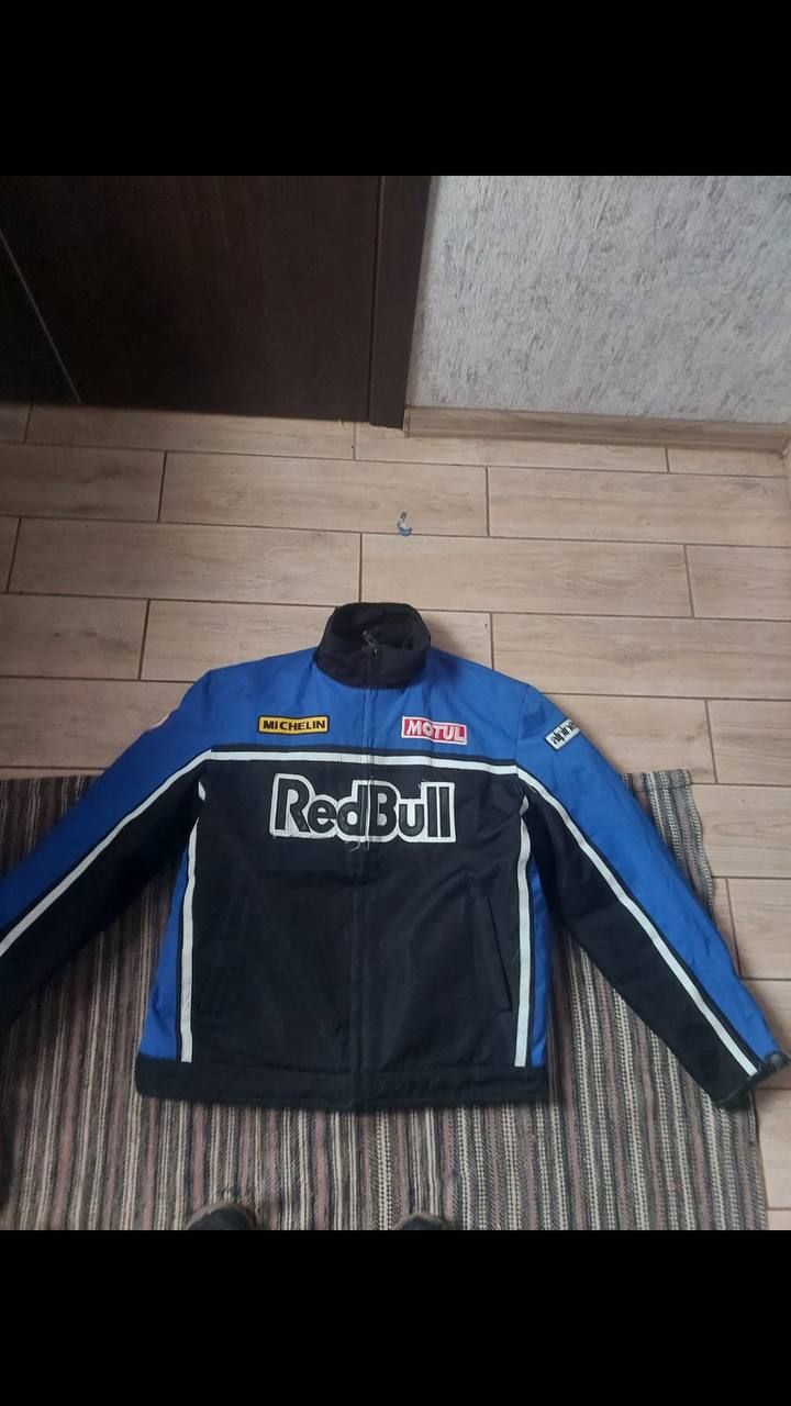 Pre-owned Racing X Red Bull Racing F1 Vintage Jacket In Black/red/blue