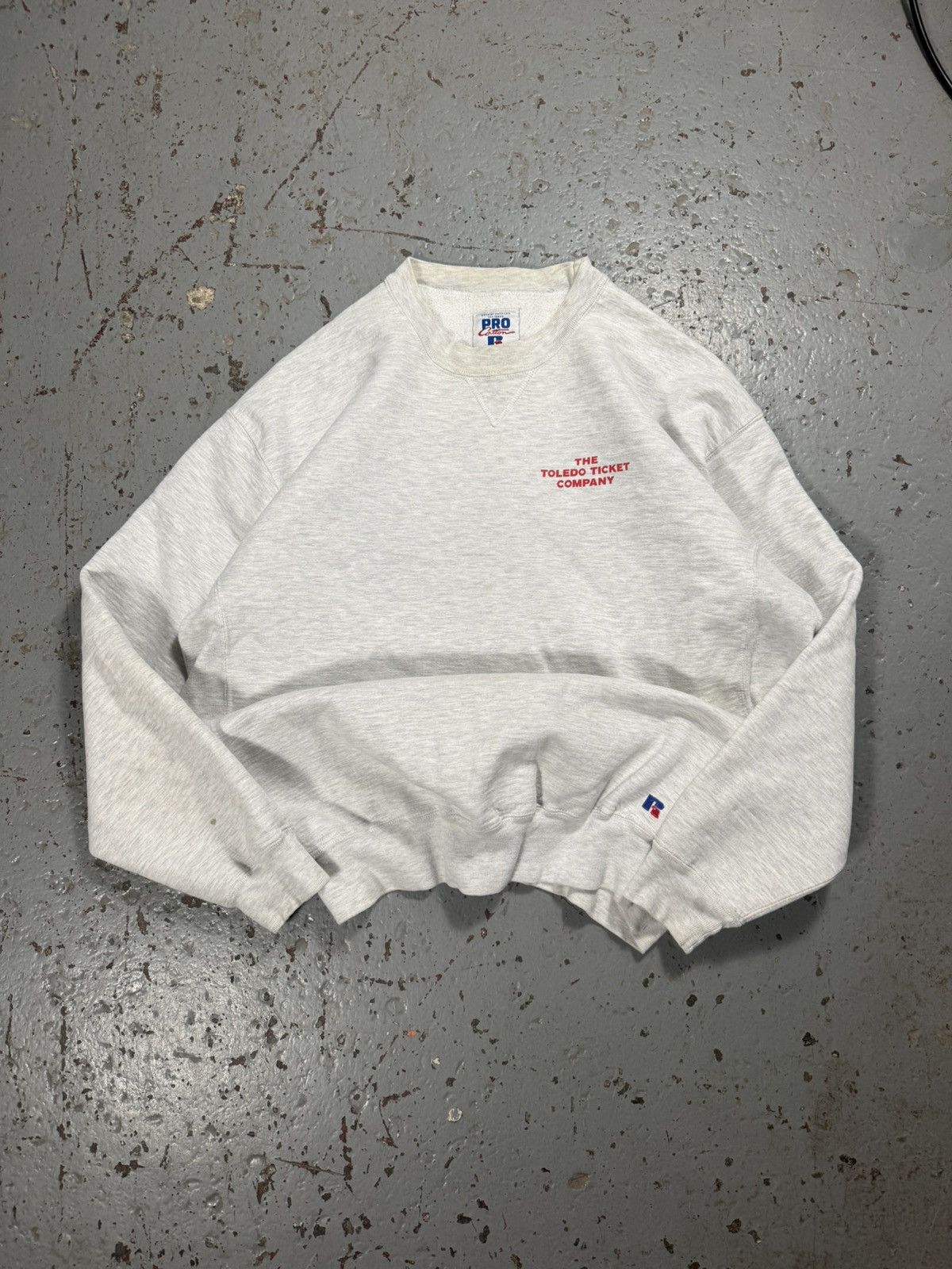 Russells Athletic Toledo Ohio Towing Crewneck Sweater
