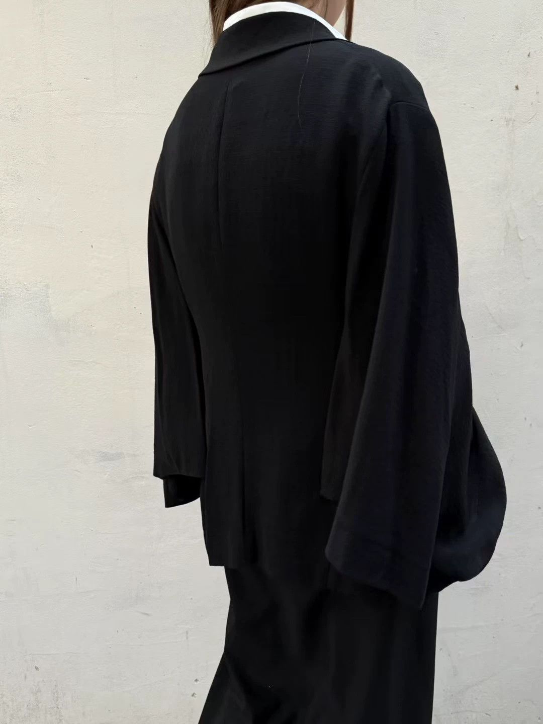 Yohji Yamamoto Yohji Yamamoto 09SS Rare Cape Size 3 43Shoulder Size L / US 10 / IT 46 - 8 Thumbnail