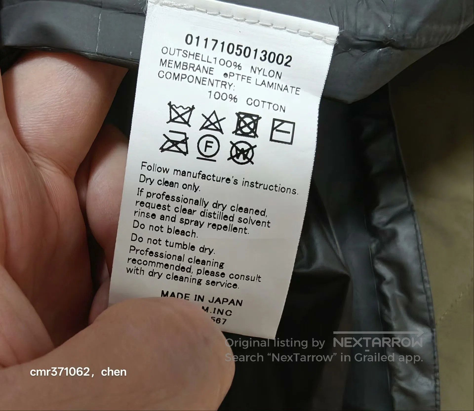 Visvim visvim 17ss Nomad Jkt 2.5L GORE-TEX. Size US L / EU 52-54 / 3 - 8 Thumbnail