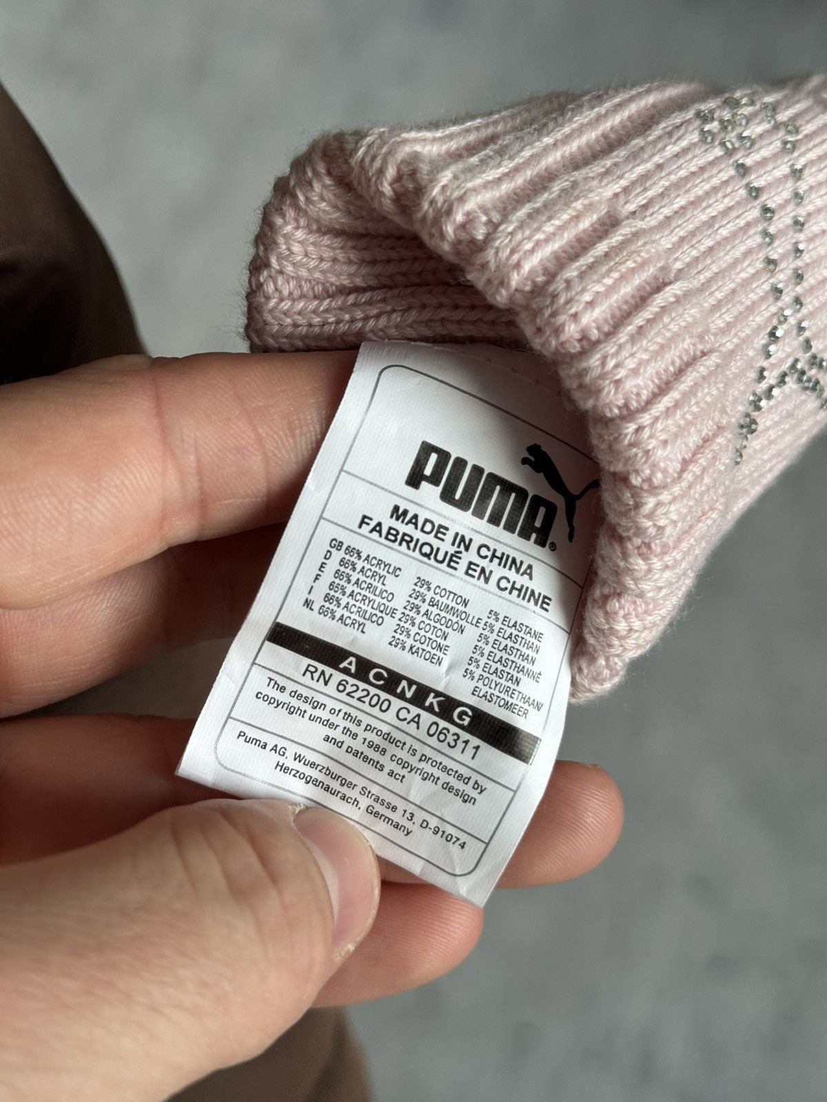 Puma Puma Y2K Asap hand band with stones Size ONE SIZE - 5 Thumbnail