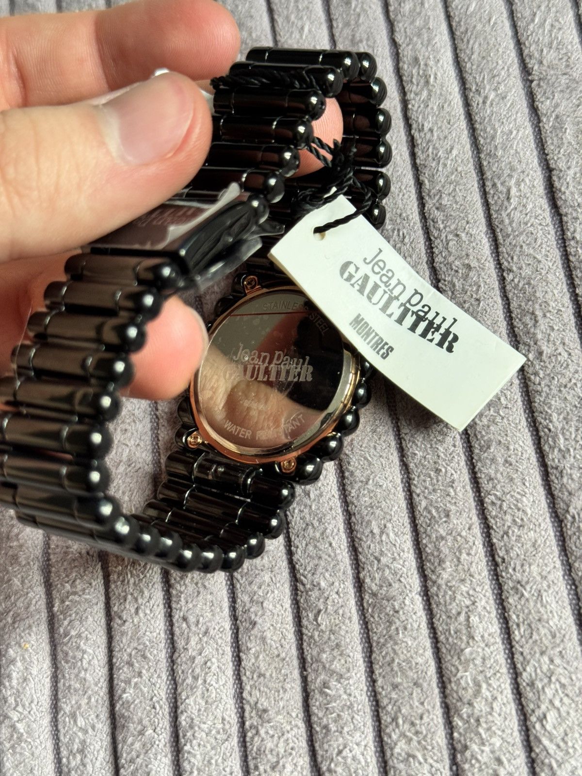 Vintage Jean Paul Gaultier Archive Black Bullet Watch Grail
