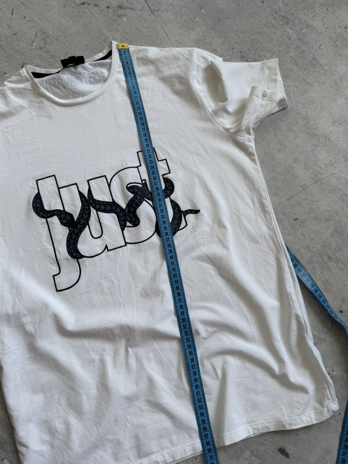 Just Cavalli Just Cavalli big logo tee Size US XL / EU 56 / 4 - 11 Thumbnail