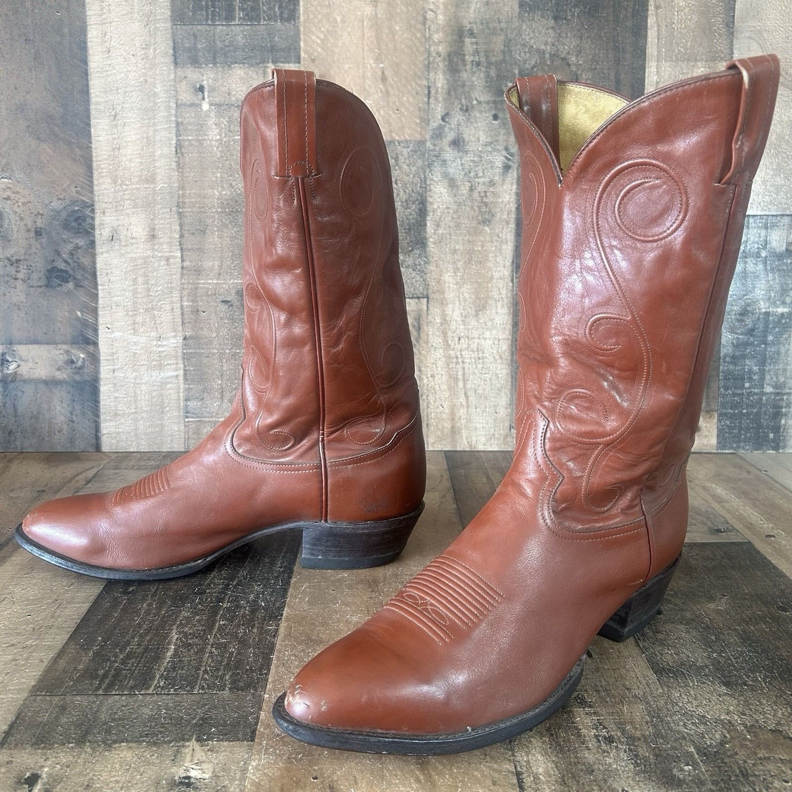 Tony Lama Tony Lama Vintage Western Cowboy Boots Mens 13 D Size US 13 / EU 46 - 11 Thumbnail