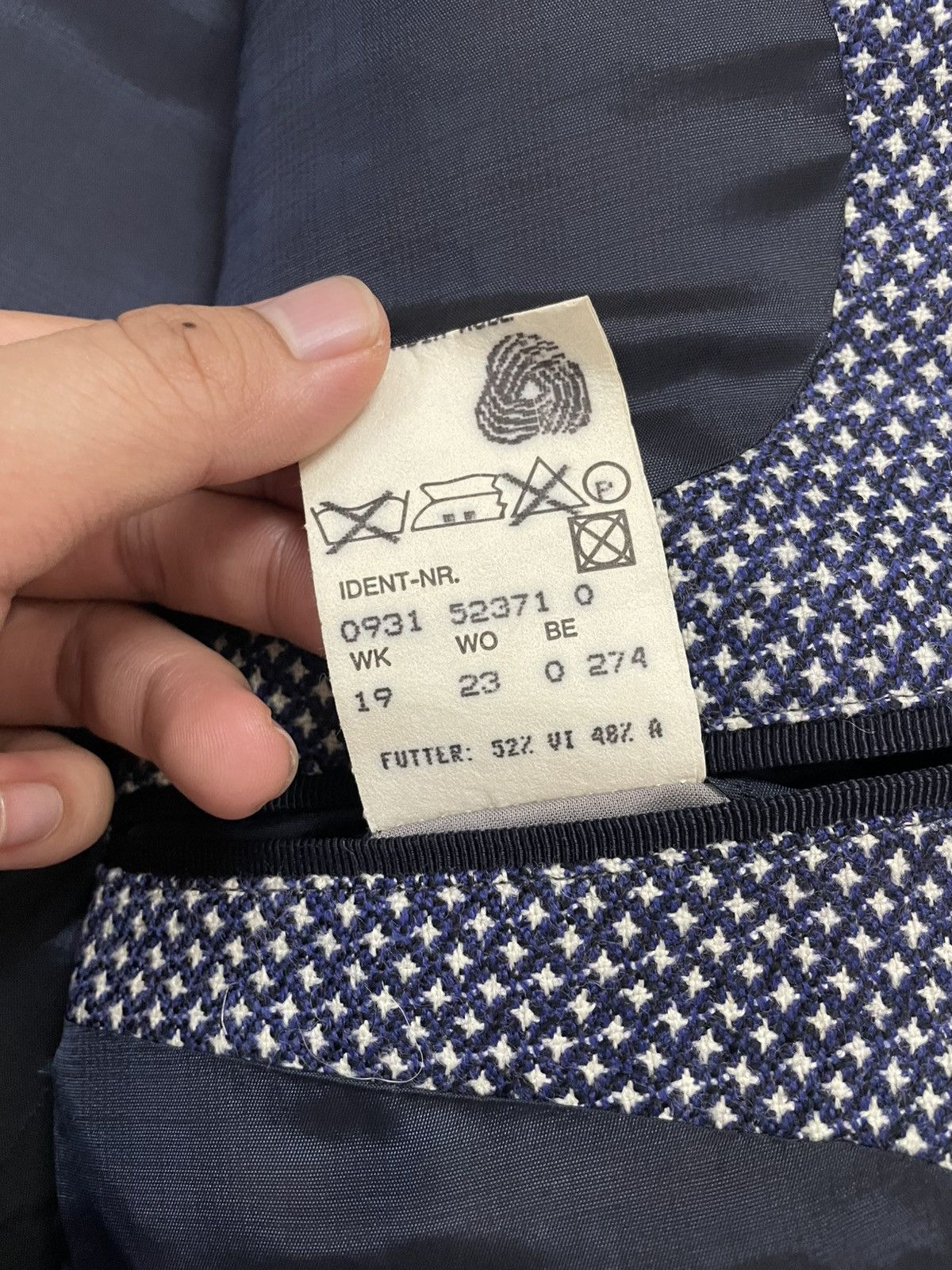Hugo Boss BOSS Hugo Boss Easy Line Vintage Blazer Size 52R - 7 Thumbnail