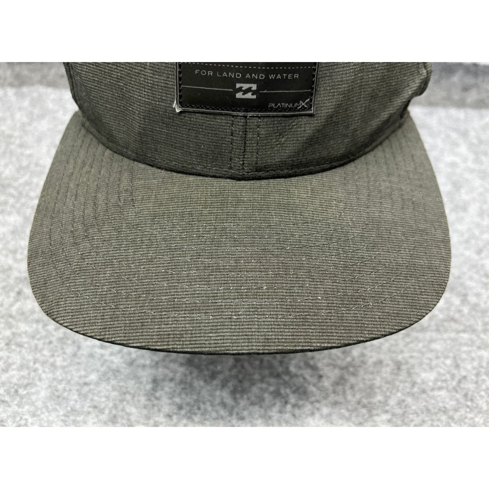 Billabong Billabong Hat Cap Snap Back Adult One Size Gray Polyester Spandex Flexfit 110 Adjustable Beach Outdoor Vintage: No Size ONE SIZE - 3 Thumbnail