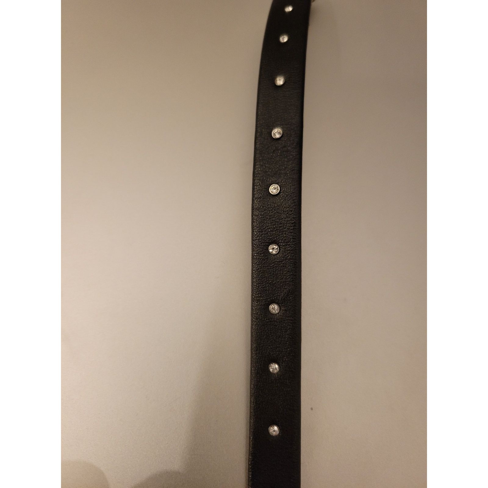 Other Leather Bracelet with Cubic Zirconia stones 6.5 " Size ONE SIZE - 5 Thumbnail