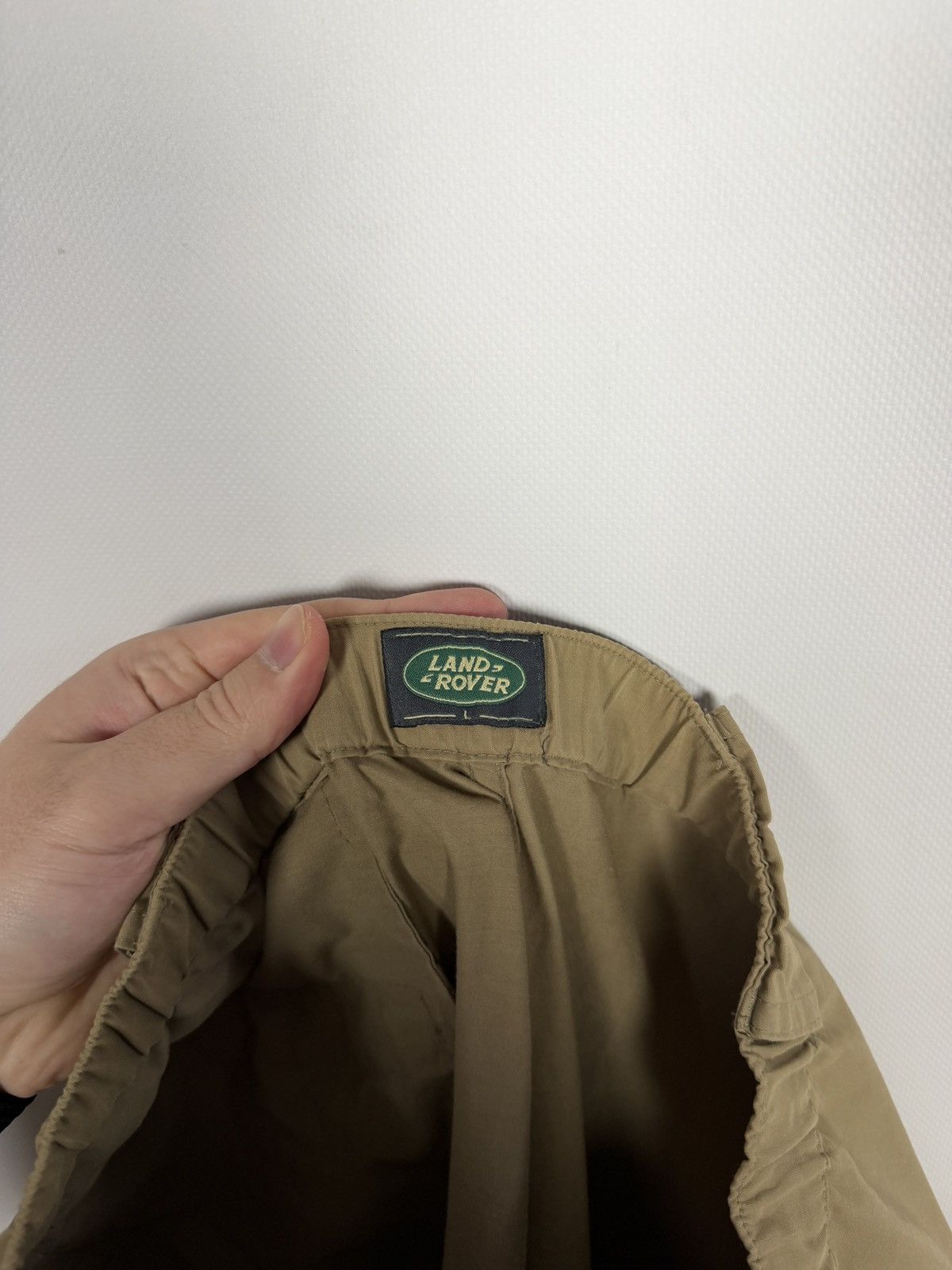 Vintage Vintage Land Rover Cargo Pants Racing Moto Y2K Beige Size L Size US 36 / EU 52 - 8 Thumbnail