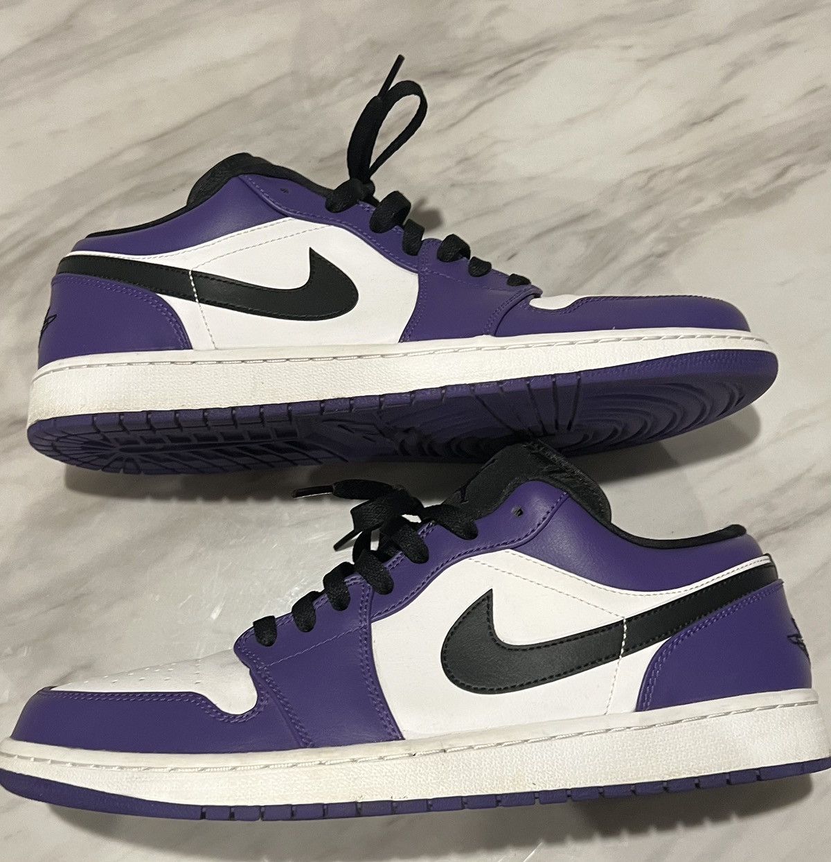 Jordan Brand × Nike 2020 Air Jordan 1 Low 'Court Purple' Size US 13 / EU 46 - 1 Thumbnail