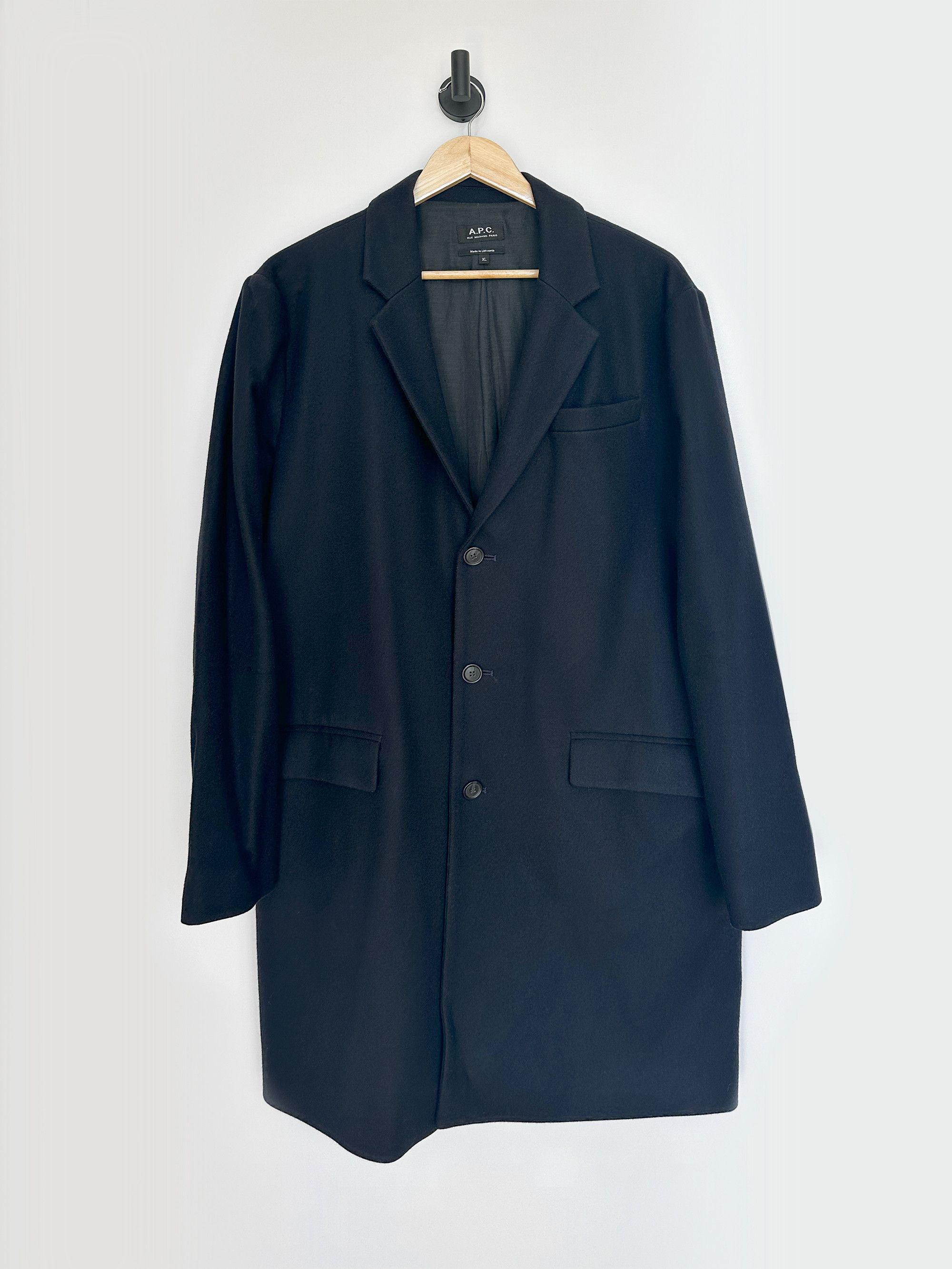 A.P.C. A.P.C. MEN - Visconti Coat Size US XL / EU 56 / 4 - 1 Thumbnail