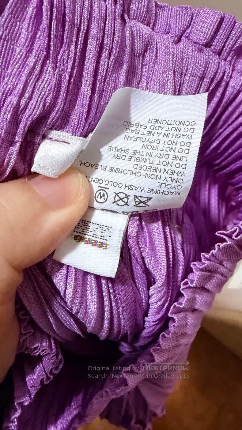 Issey Miyake Issey Miyake Pink-Purple Trousers Size 25" / US 0 / IT 36 - 3 Thumbnail