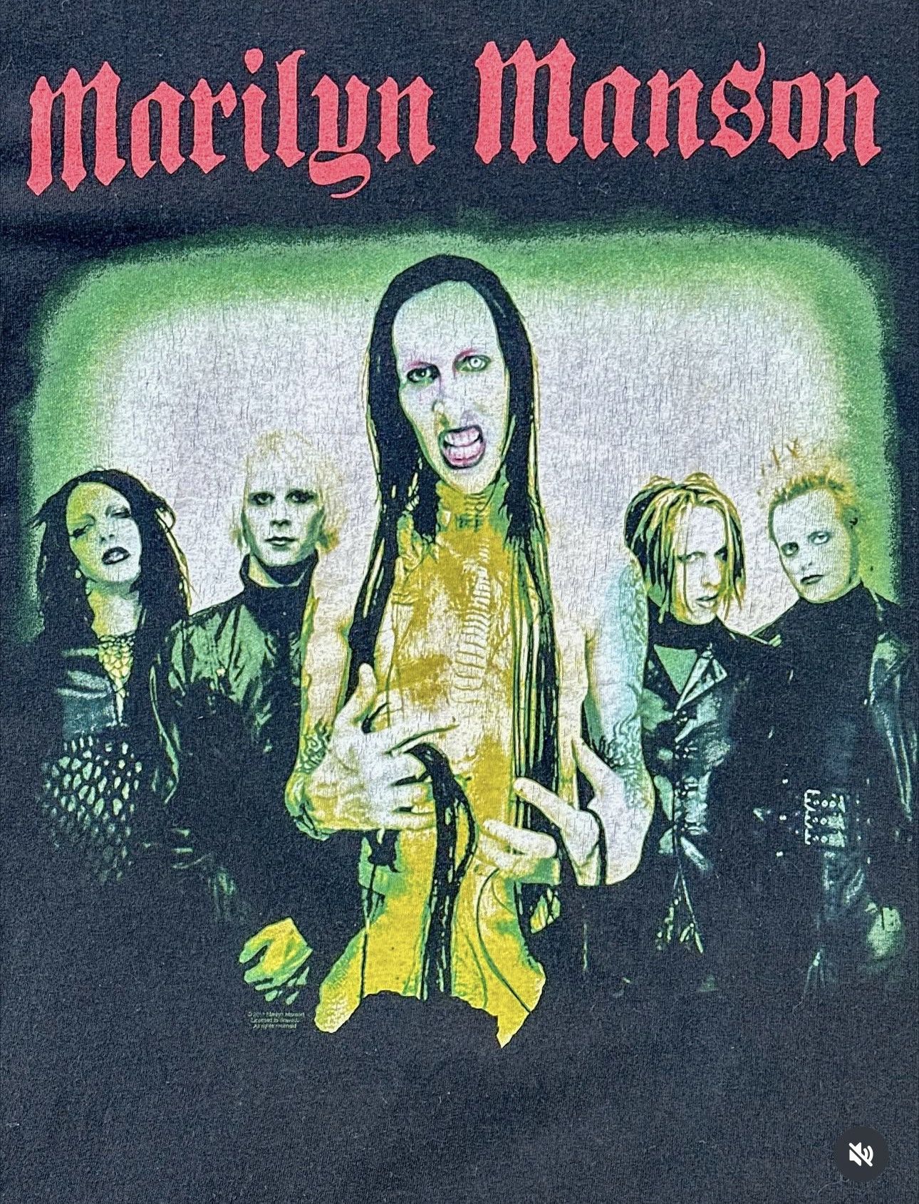 Other Vintage Marilyn Manson Tee Size US L / EU 52-54 / 3 - 2 Thumbnail