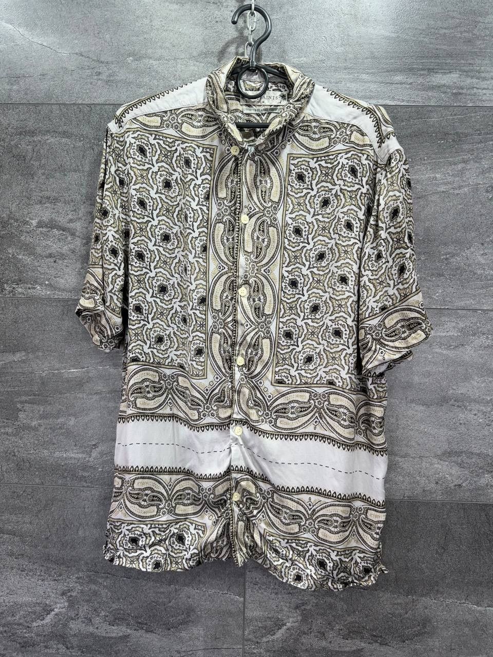 Other All Saints Sinaloa Shirt Hawaiian Men’s Bandana Paisley Size US M / EU 48-50 / 2 - 1 Thumbnail