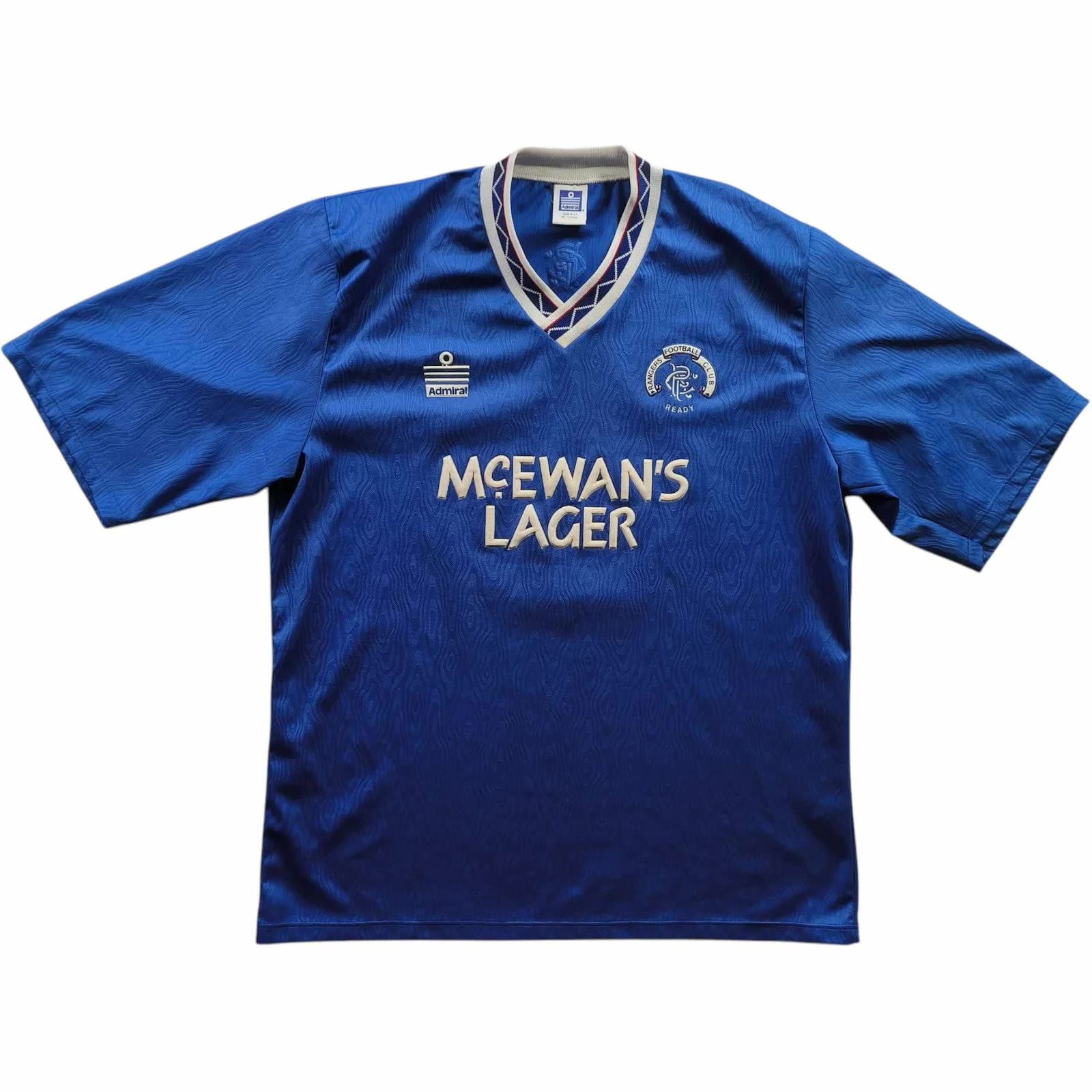 Other Rangers 1990-92 Admiral home football jersey size 46" Size US XL / EU 56 / 4 - 1 Thumbnail