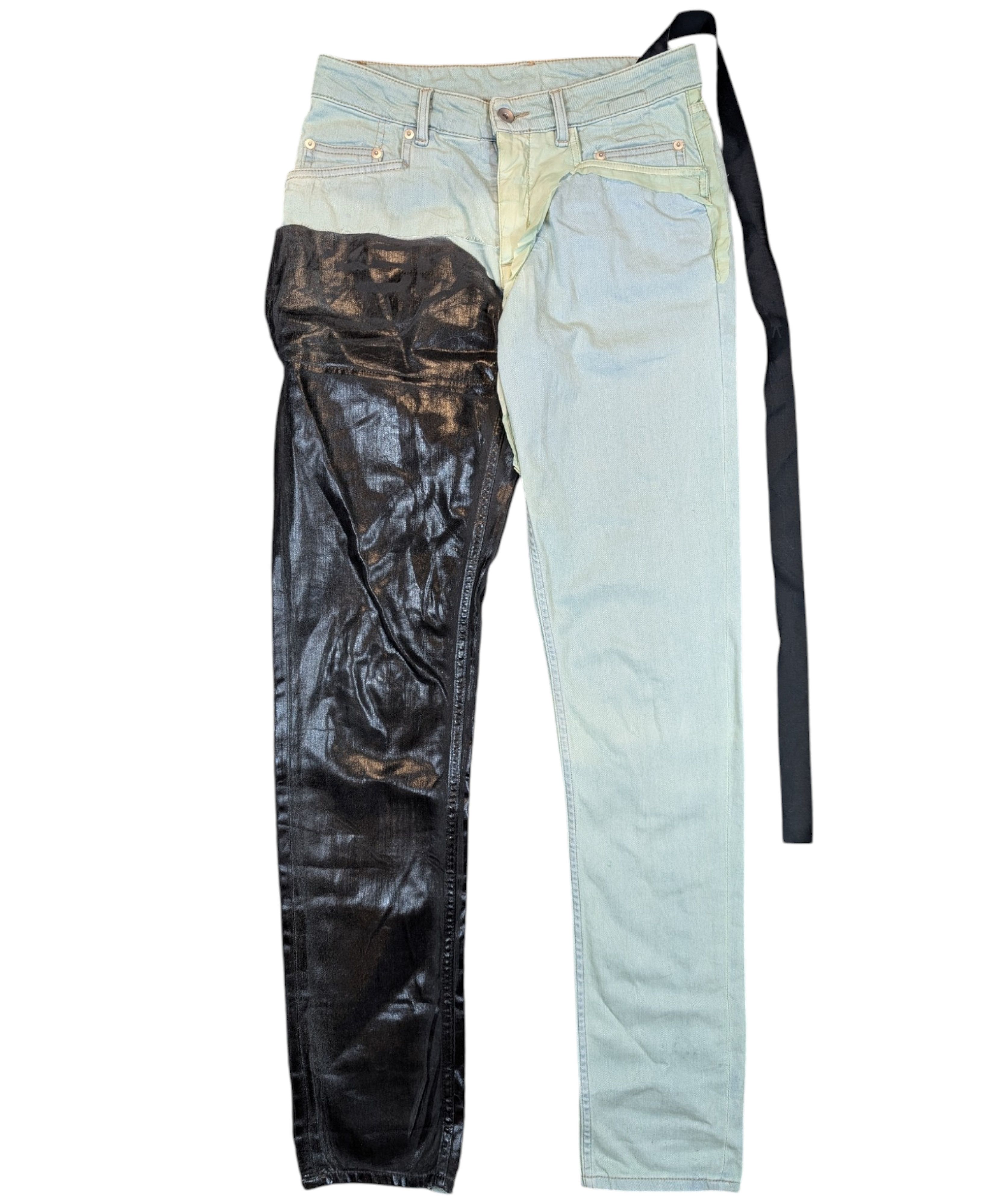 Rick Owens Rick Owens DRKSDHW Sample Aqua Collage Tyrone Denim