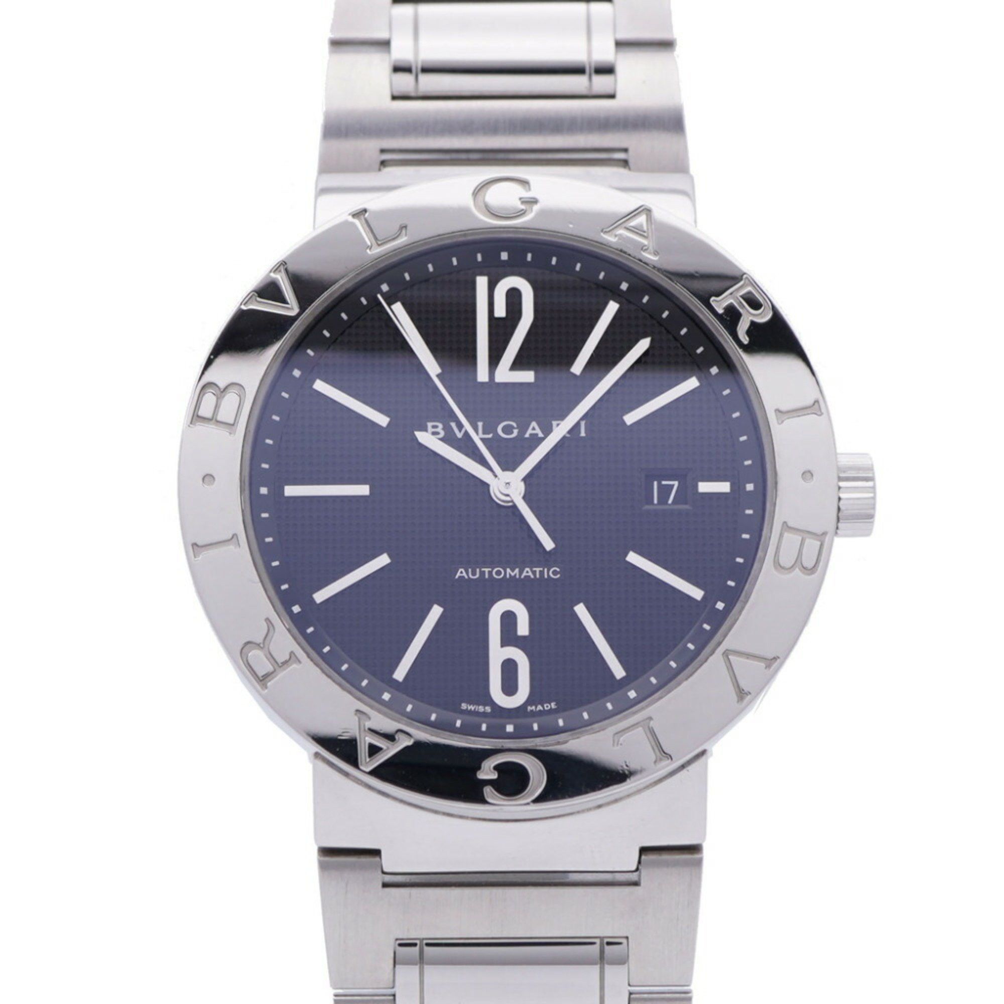 Bvlgari BVLGARI BB42SSAUTO Automatic Watch SS Black Dial 0131BVLGARI Men's Size ONE SIZE - 1 Thumbnail