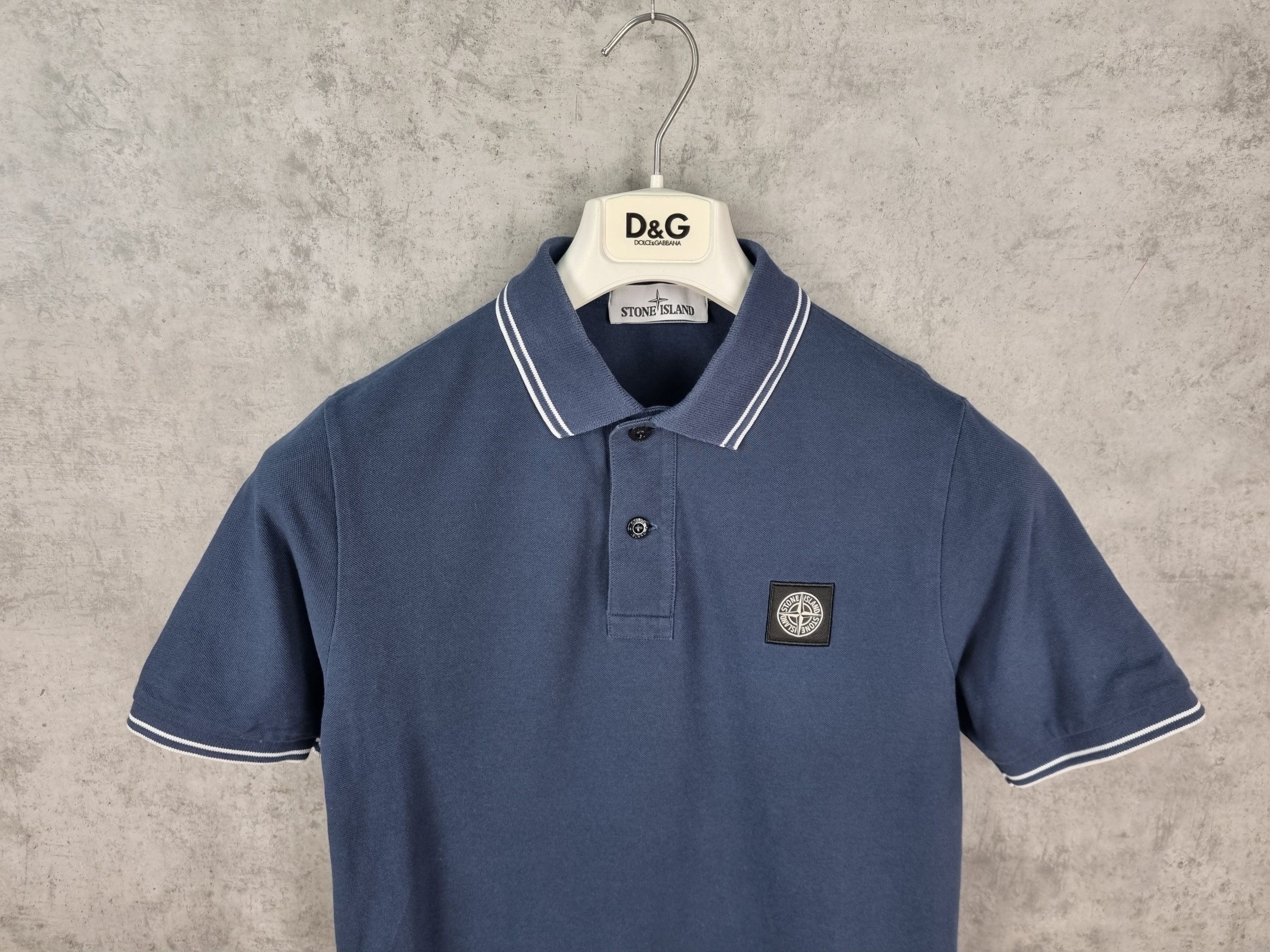 Stone Island × Vintage Stone Island Faded Polo Size US M / EU 48-50 / 2 - 7 Thumbnail