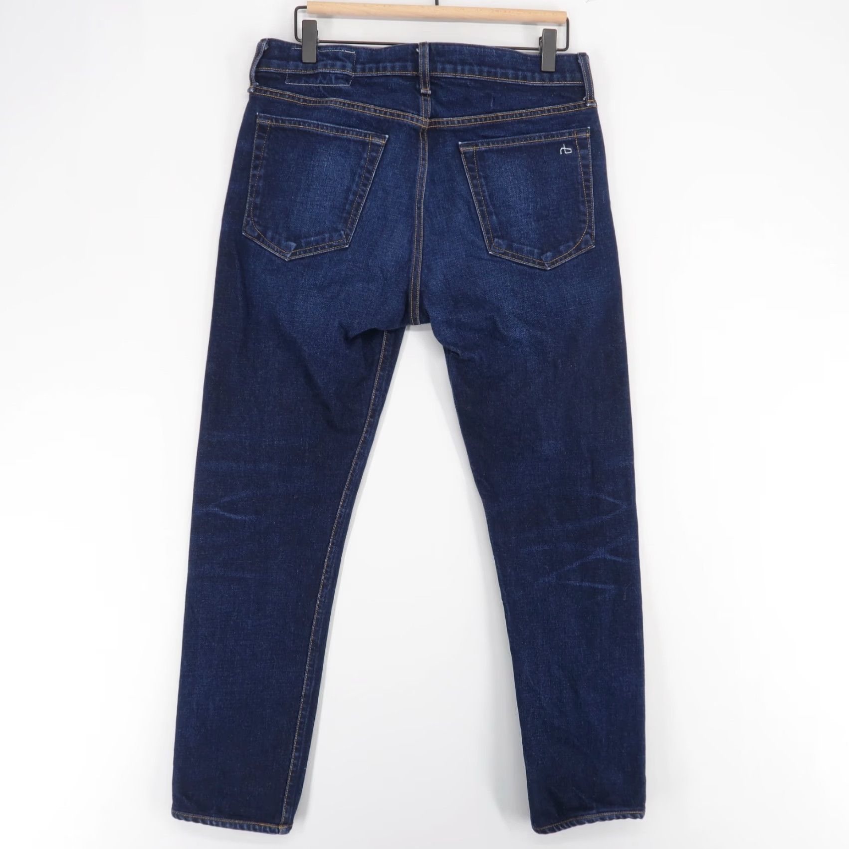 Rag & Bone rag & bone Fit 2 Jeans Men's 30 Blue Slim Denim 5-Pocket Button Fly Modern Tapered Vintage No Size US 30 / EU 46 - 2 Thumbnail